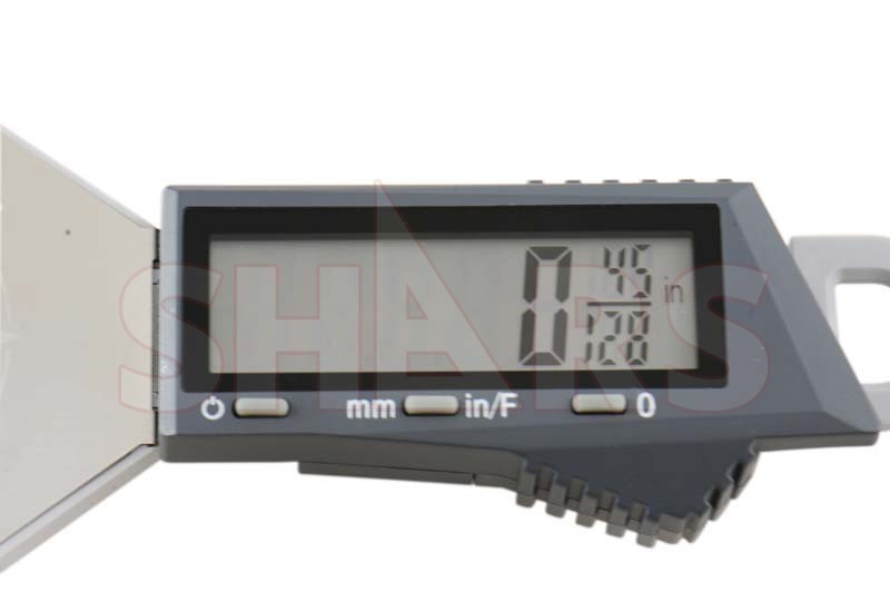 Aventor 0-4″ Electronic Digital Depth Gage .0005 IN-MM-FRACTION Tire Tread !]