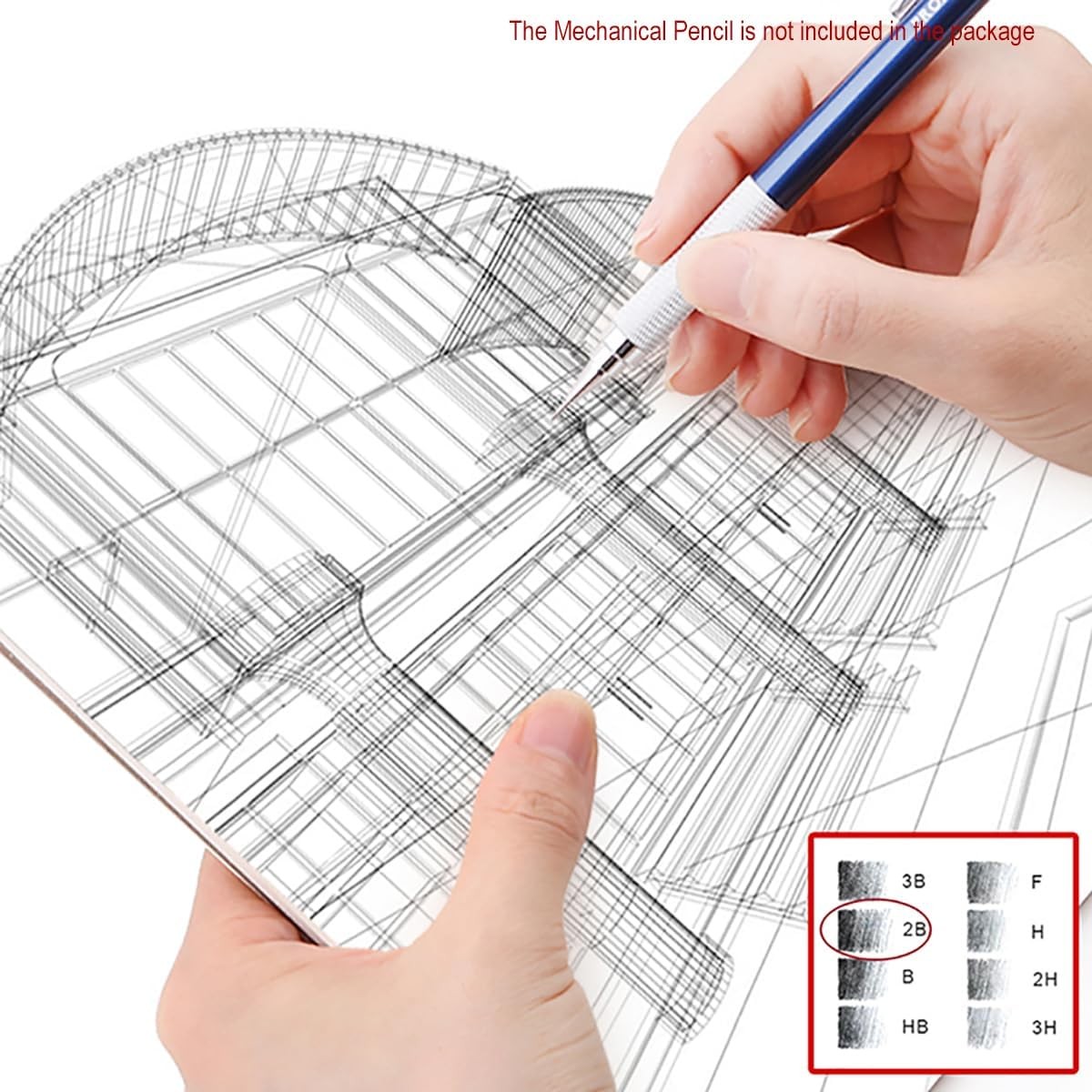 1000 Pieces 0.7mm Lead Refills Graphite Mechanical Pencil Lead – Strong 2B,