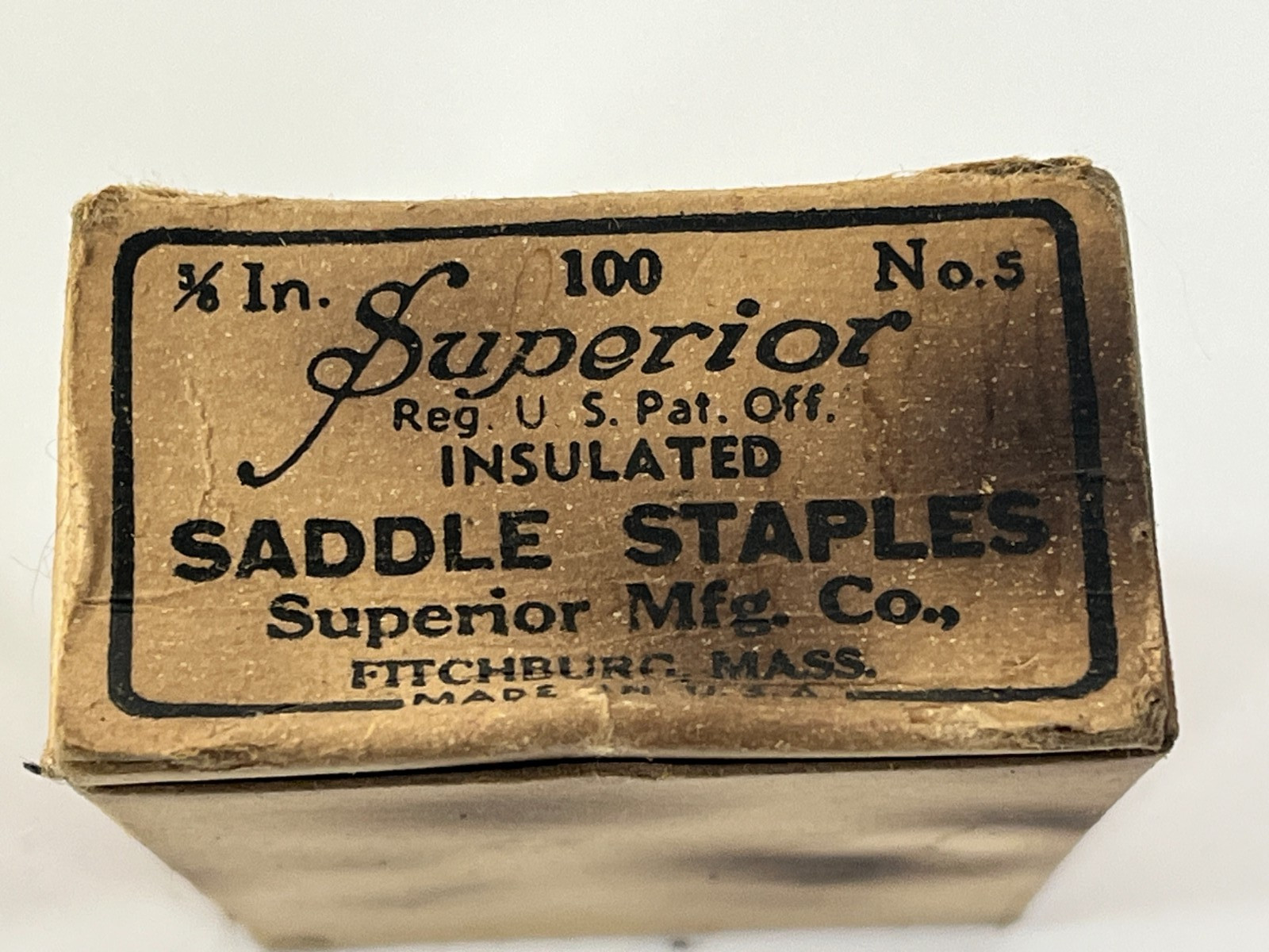 Superior 5/8 In 100 Count No 5 Saddle Staples Insulated (2)