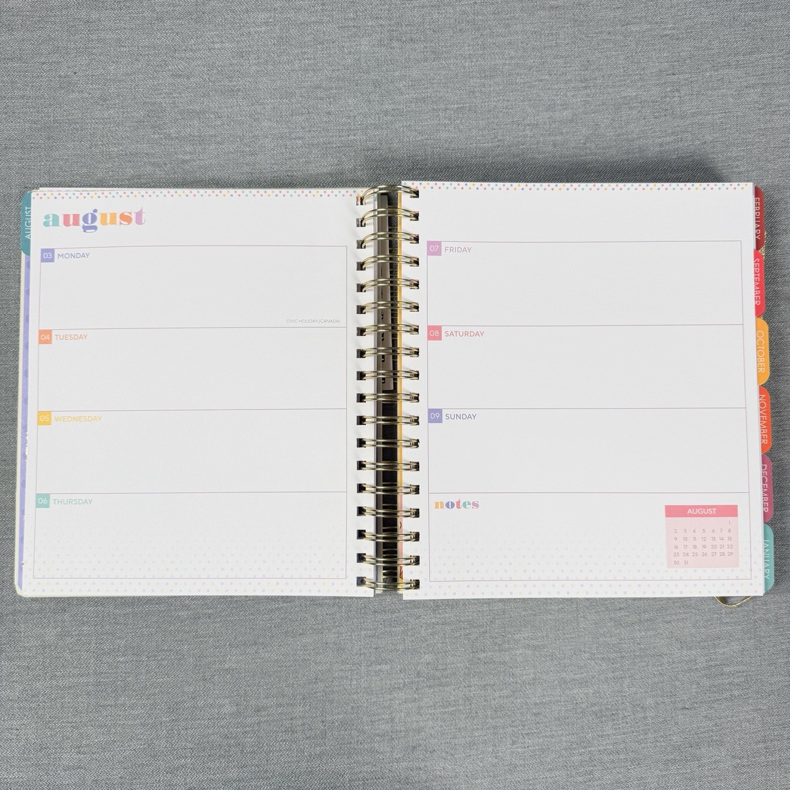 Creative Expert 17 Month Planner AUG 2026 – DEC 2027 Monthly/Weekly Planner