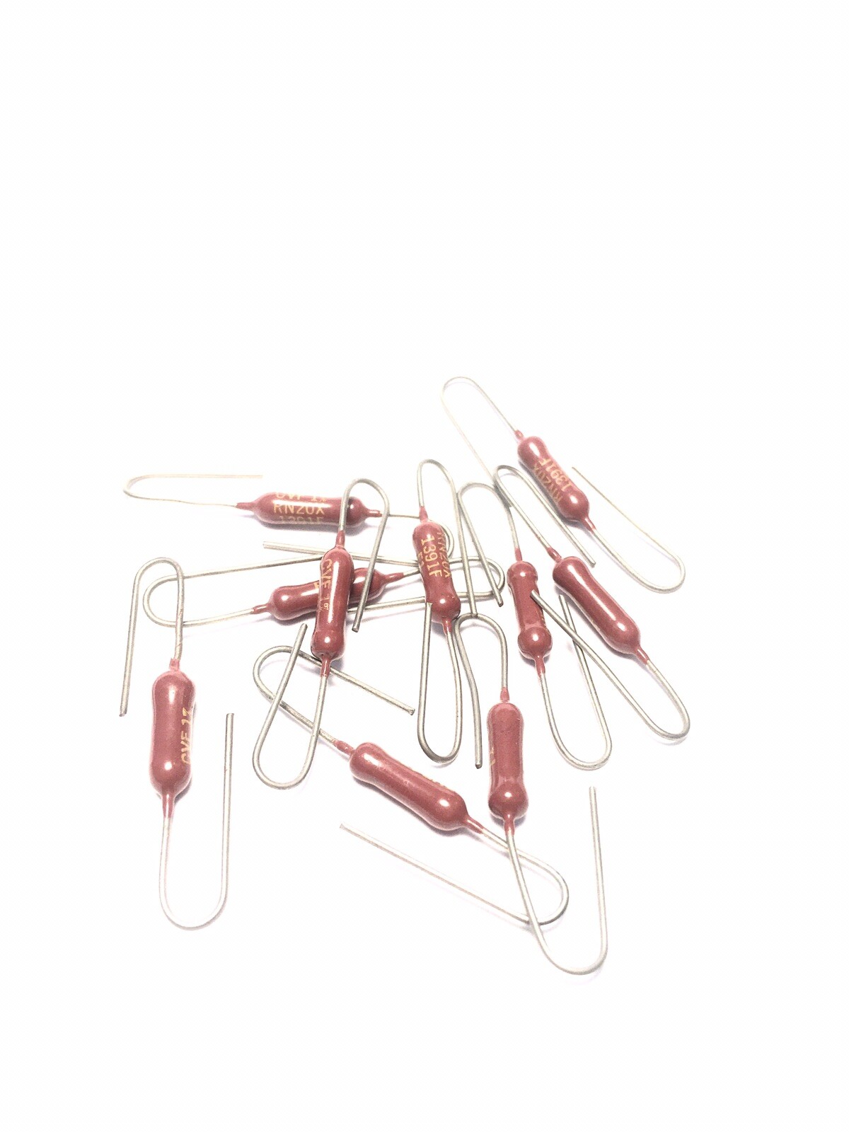 Lot of 10 CVF 1.39K Ohm Metal Film Resistors 1/2 w 1% Mil Spec 1w Consumer 1.4K