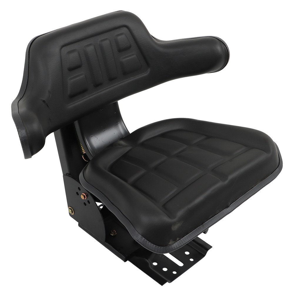 Black Tractor Suspension Seat For Massey Ferguson 180 185 235 240 245 250 254