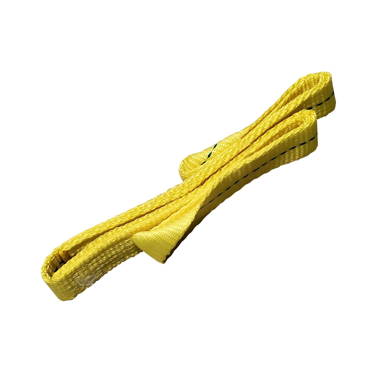 1″ x 3 / 6 / 9ft 1-Ply Twisted Eye Web Sling Lifting Strap Industrial 1600 lbs