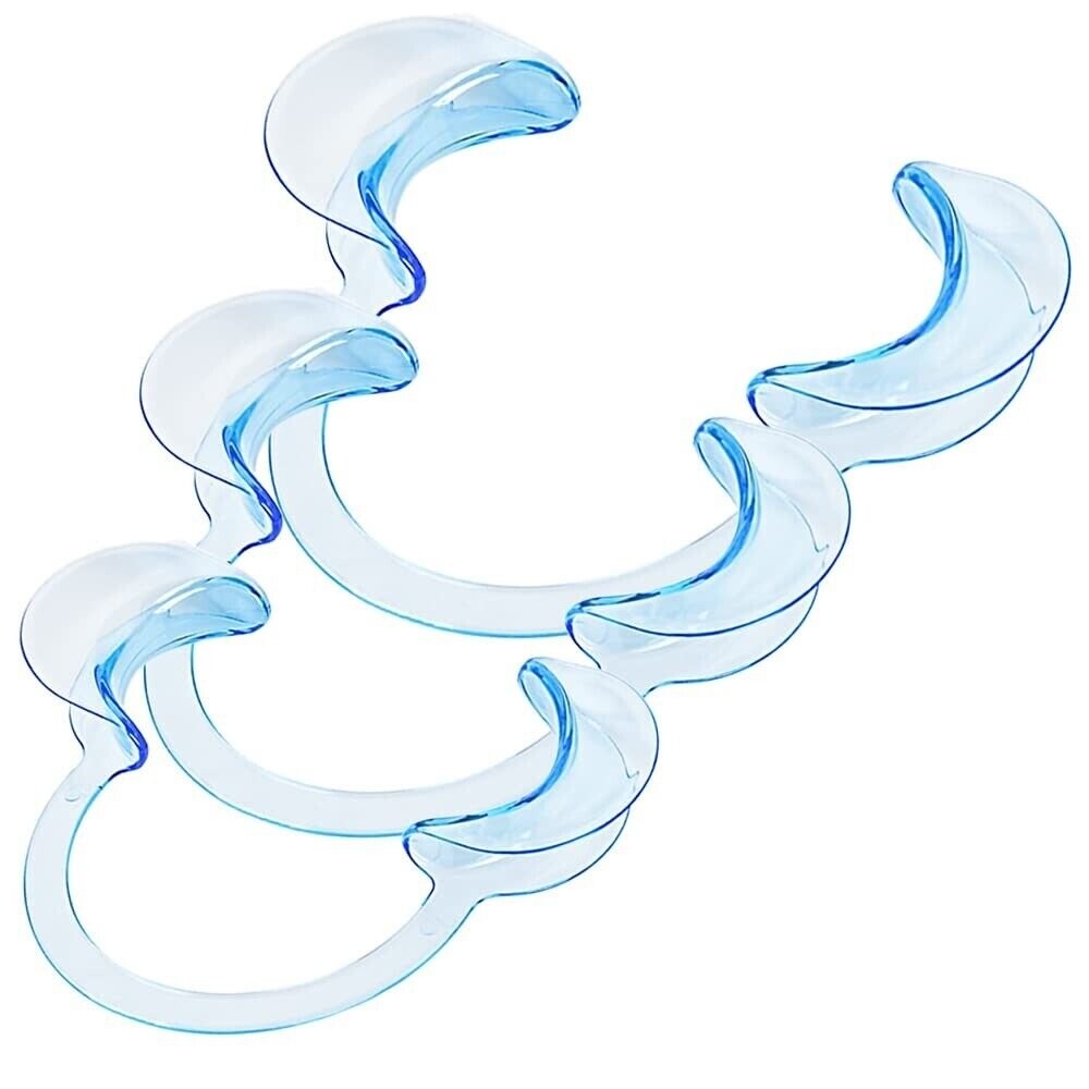 3 x Retractor de mejillas Blanqueamiento de dientes Abridor de Boca Dentista