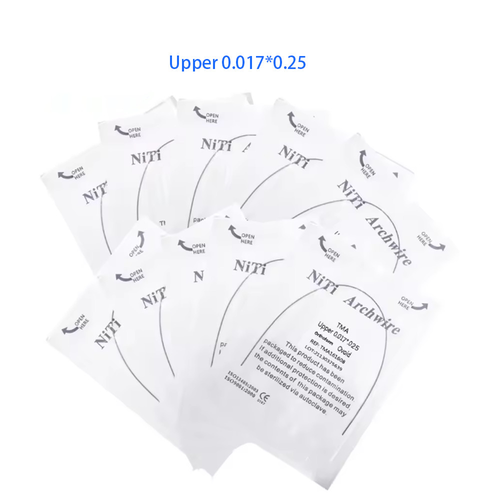 1pc/pack Dental Orthodontic TMA Beta Ti-Mo Arch Wires Rectangular Ovoid Form