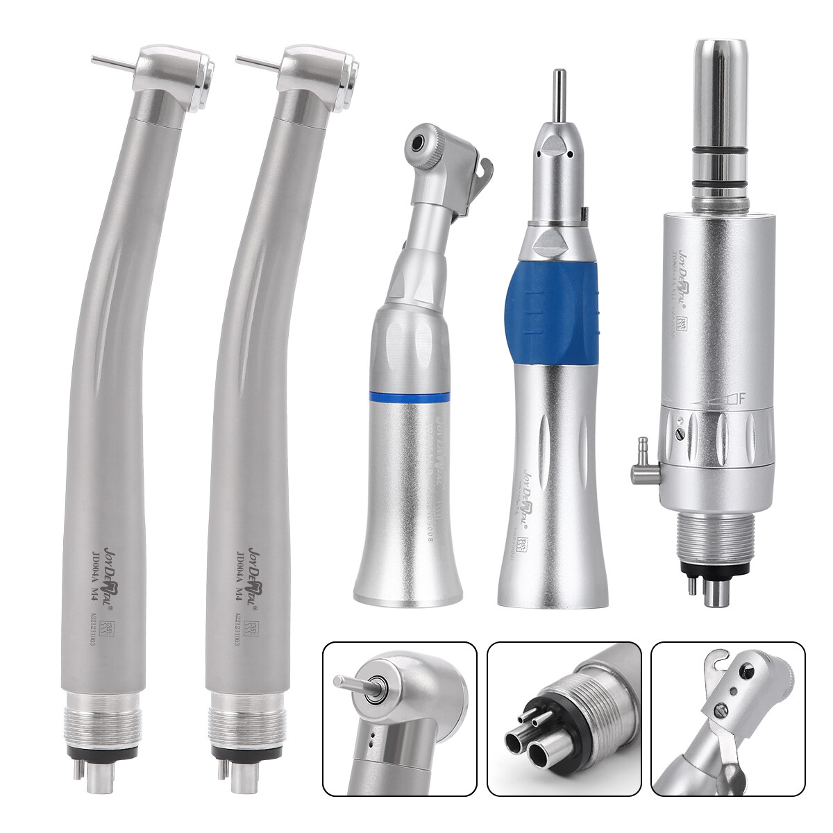 Dental High Speed and Low Speed Handpiece Kit 2 Hole/4 Hole USA