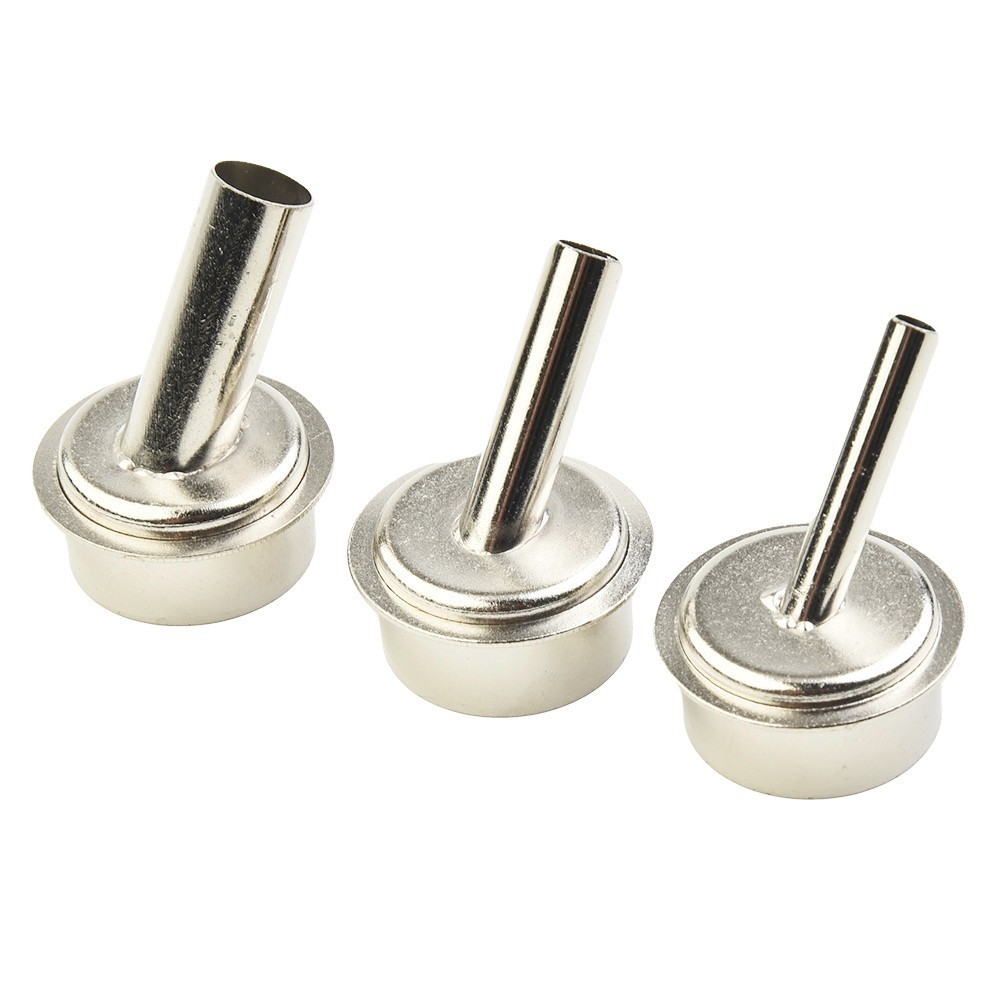 3pcs 45?? Angle Nozzle For QUICK 861DW Heat Hot Air Rework Station Welding