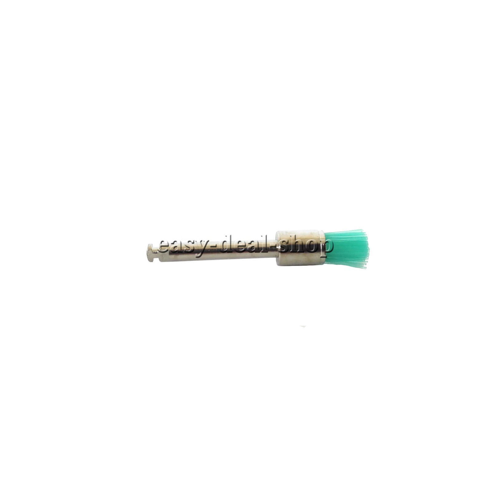 200 Pcs Dental White & Colorful Nylon Latch Flat Polishing Polisher Prophy Brush