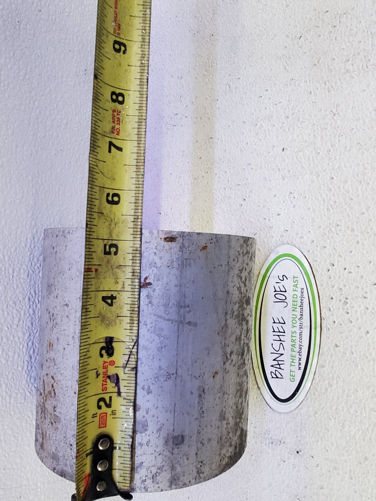 6061 Aluminum Solid Rod 5-1/2″×5″ Long Round 6061-T6511