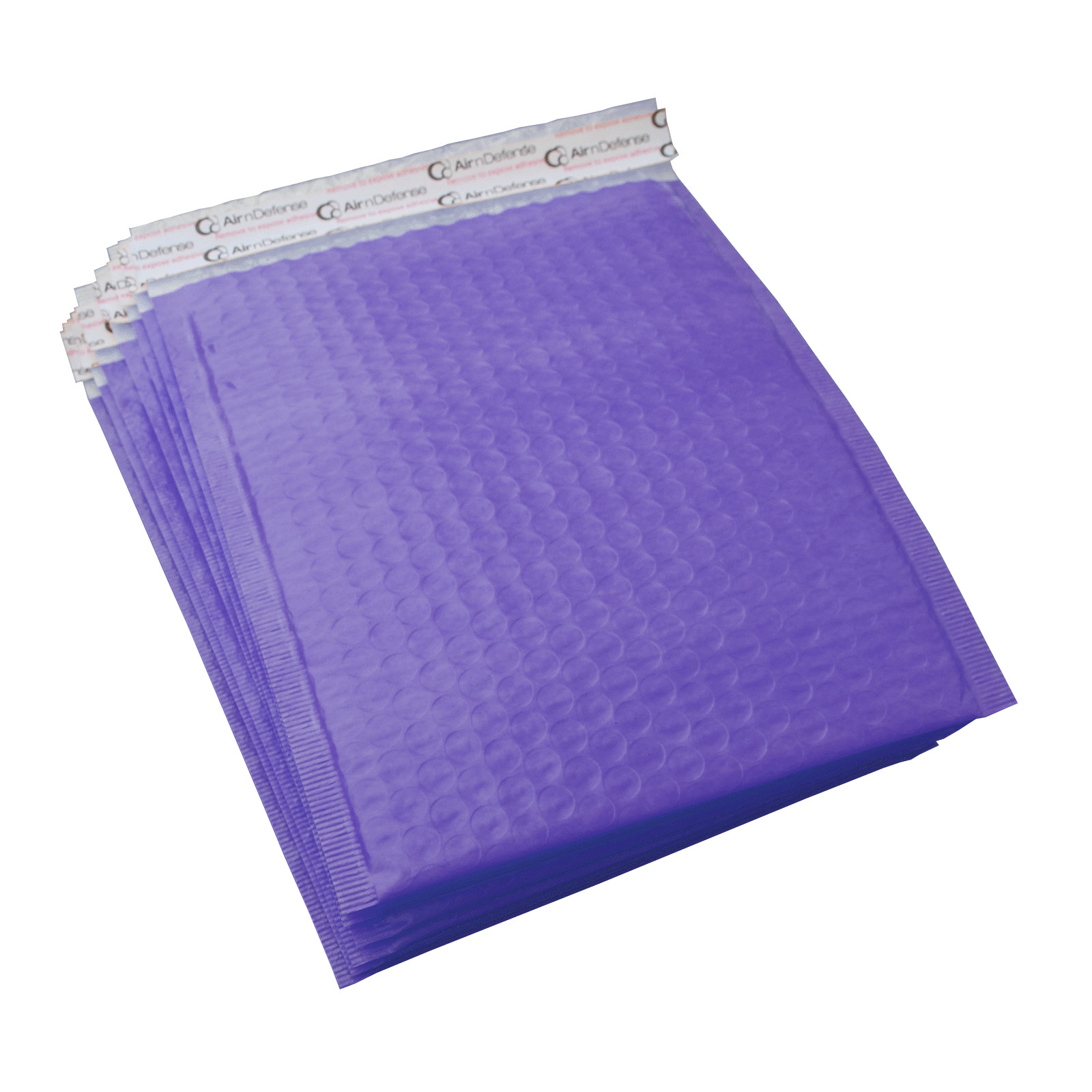 AirnDefense 200 #2 8.5X12″ Purple Poly Bubble Mailers Shipping Padded Envelope
