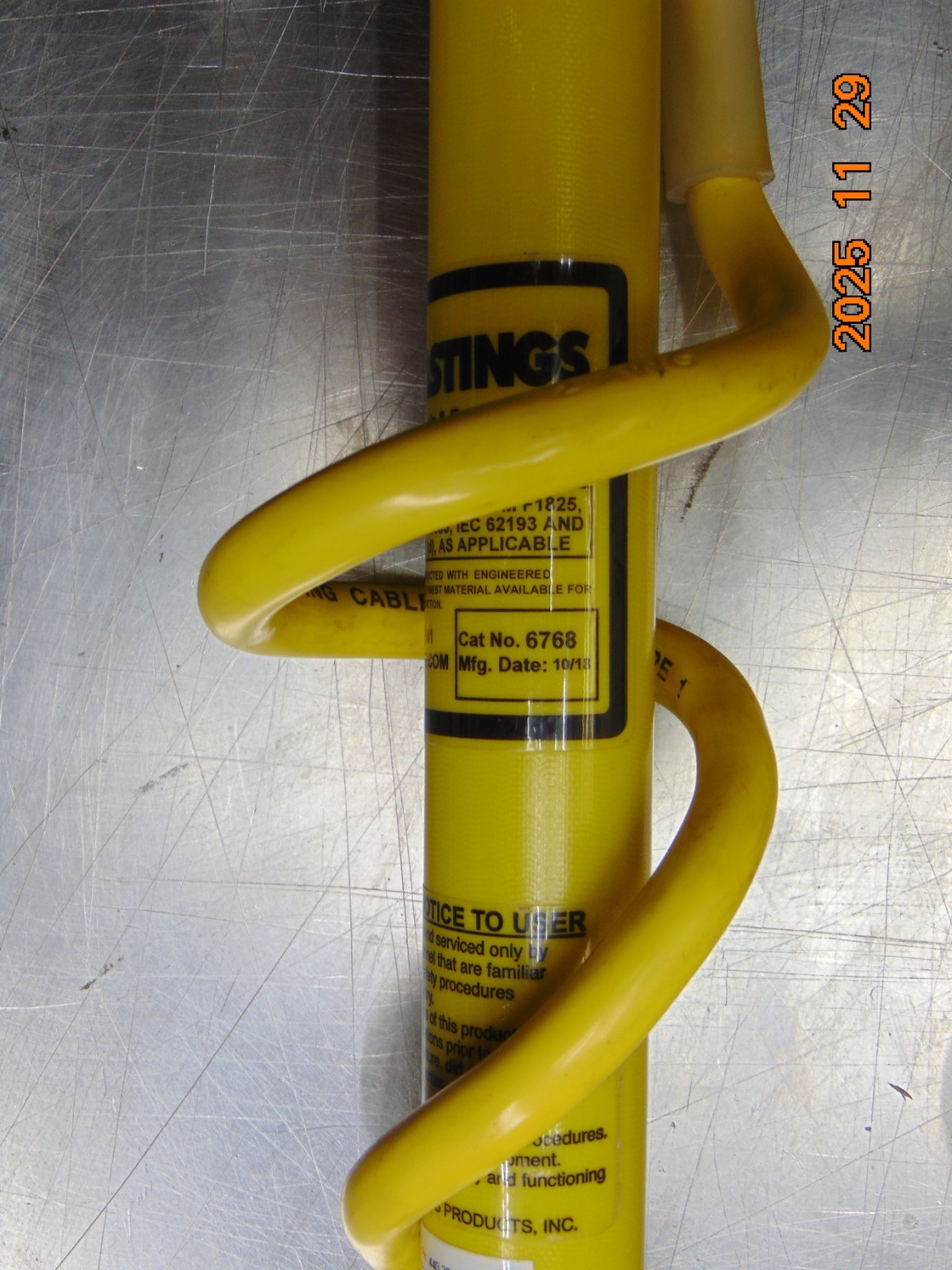 (1) Hastings 6768 Electro Static Precipitator Grounding Tool
