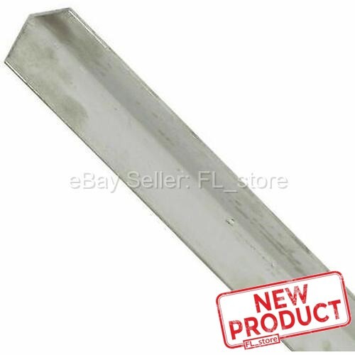 1/8″ Stainless Steel Angle 3/4″ x 3/4″ x 7 Feet 90° Hot Rolled 304 Mill Finish
