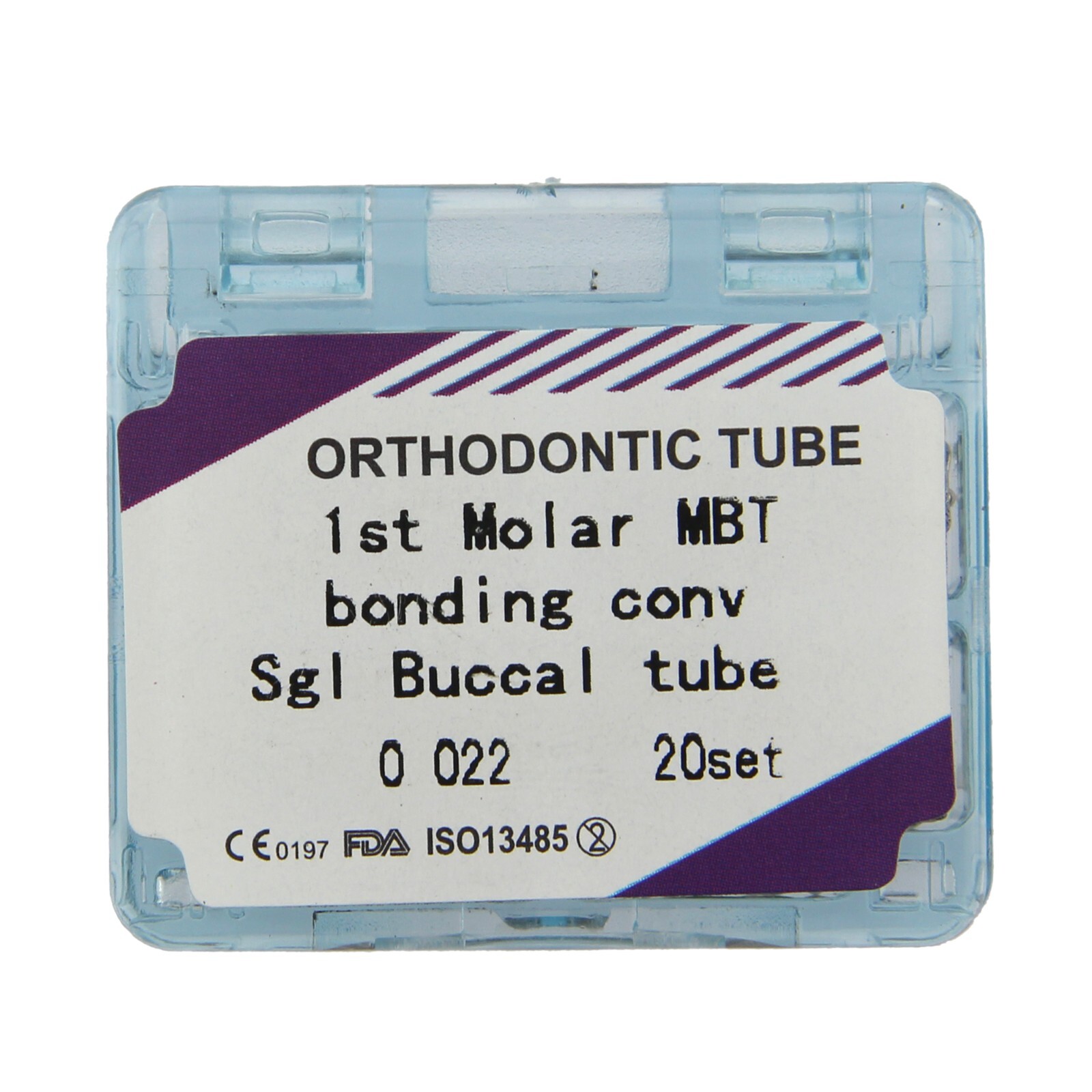 Tubo bucales de ortodoncia Dental Buccal Tube Convertible 1st Molar MBT Roth 022