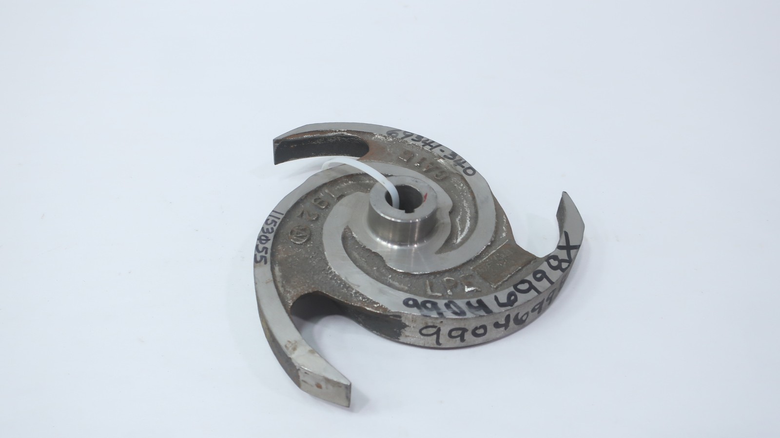 7-1/2in 3-vane Steel Pump Impeller