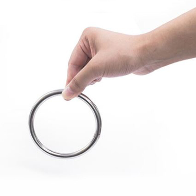 304 Stainless Steel Round Rings Solid Welded Metal O Ring 20mm 30mm 40mm – 100mm