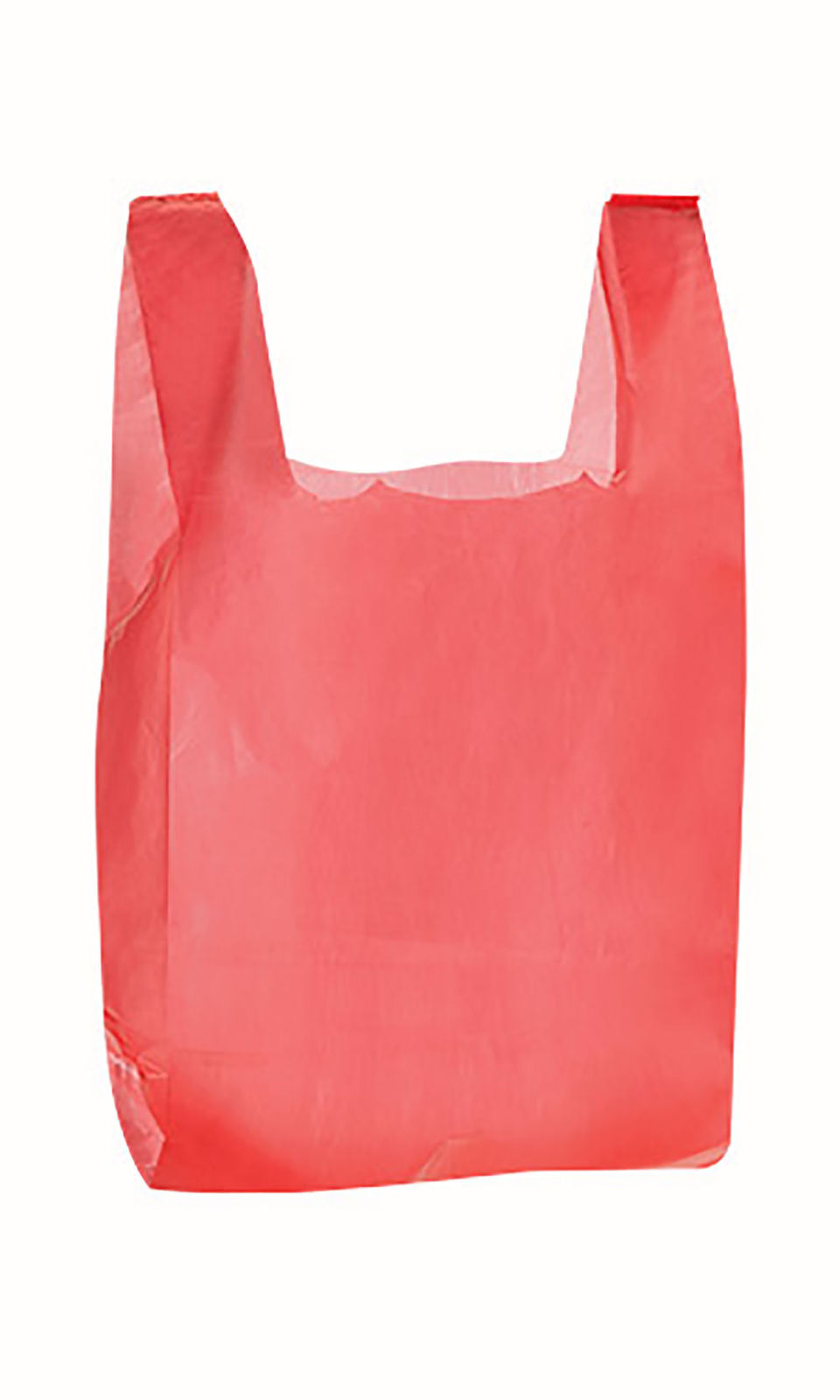 T- Shirt Red Plastic Bags 1000 Grocery Retail Store Merchandise 11 ½” x 6 x 21″