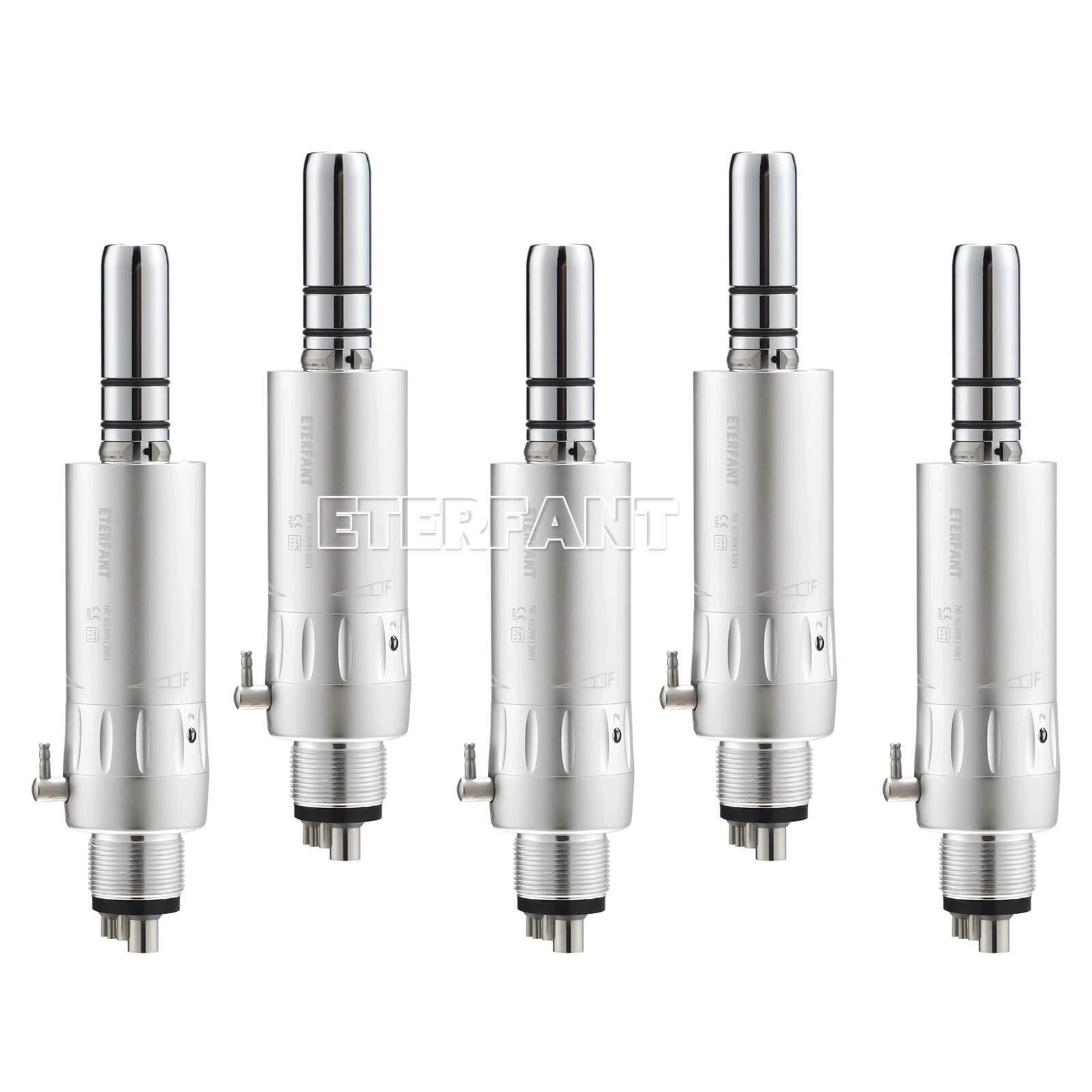 ETERANT Dental 1:1 Slow Low Speed Straight Handpiece/Air Motor Micromotor 4Hole