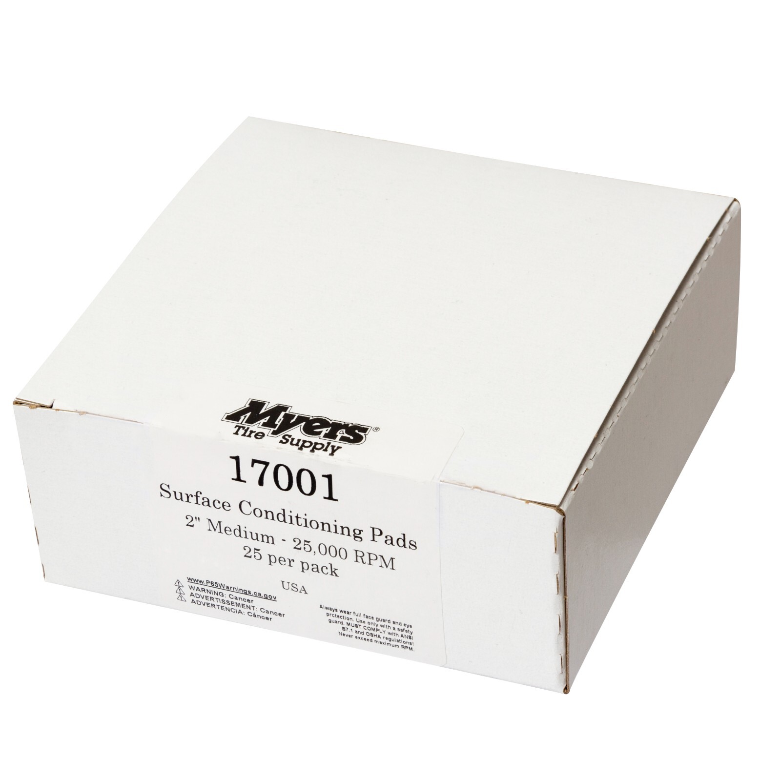 Burgundy Medium Quick Change Surface Conditioning Discs, 2”, 25,000 RPM, 25/PK