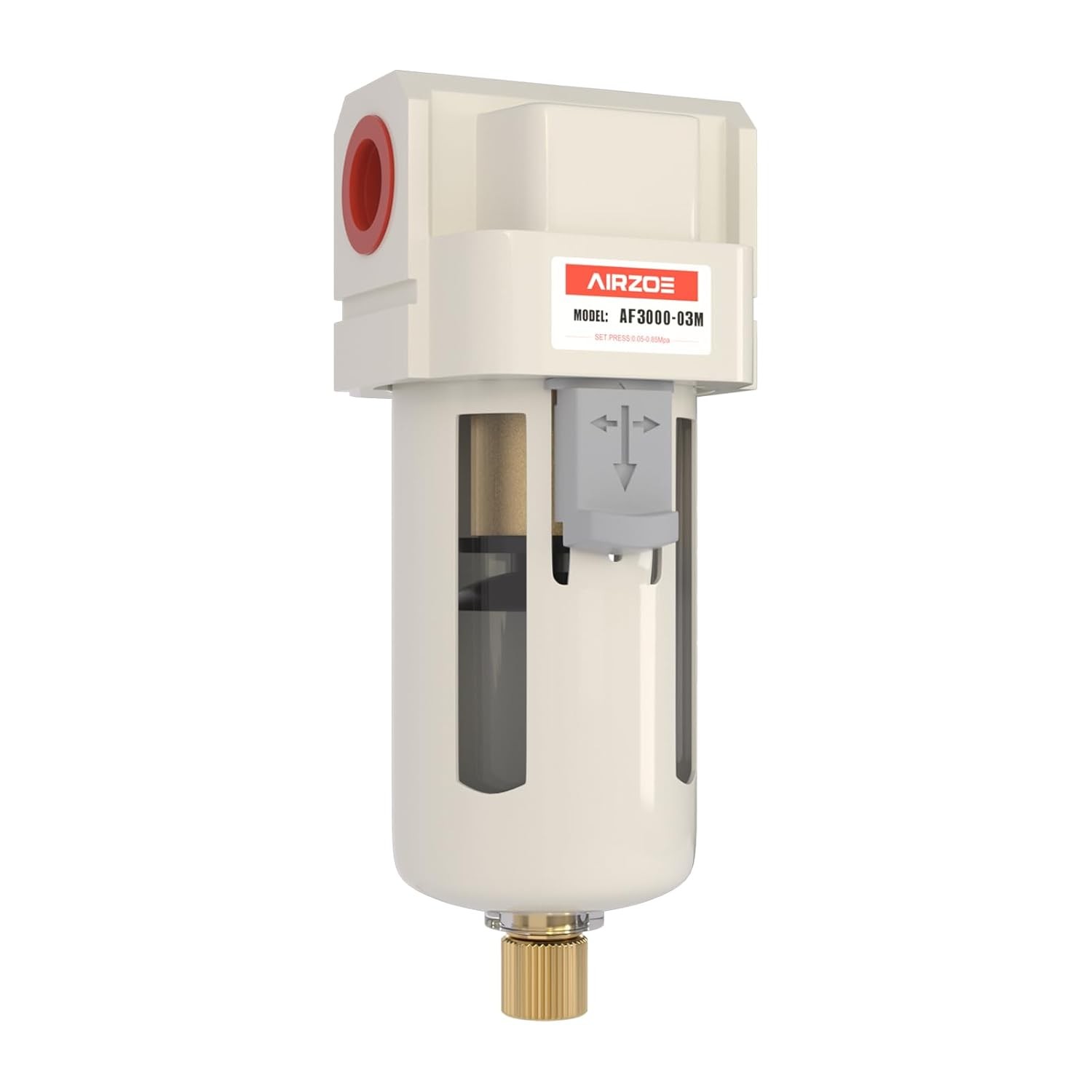 AIRZOE 3/8″ NPT Air Dryer for Compressor Water Separator Filter AF3000