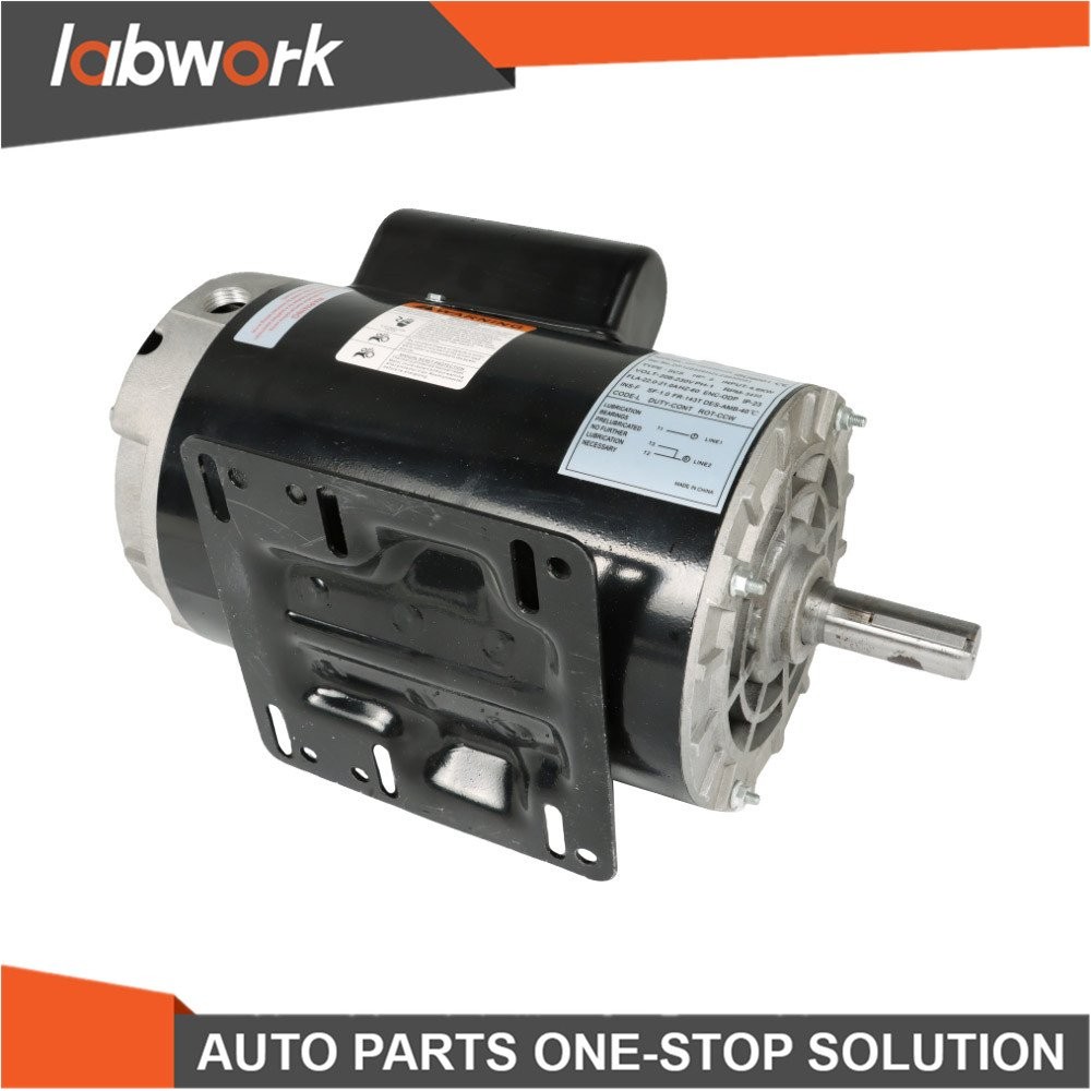 Labwork 5HP Compressor Duty Electric Motor 230V 1 Phase 3450RPM 56HZ/143T 7/8″
