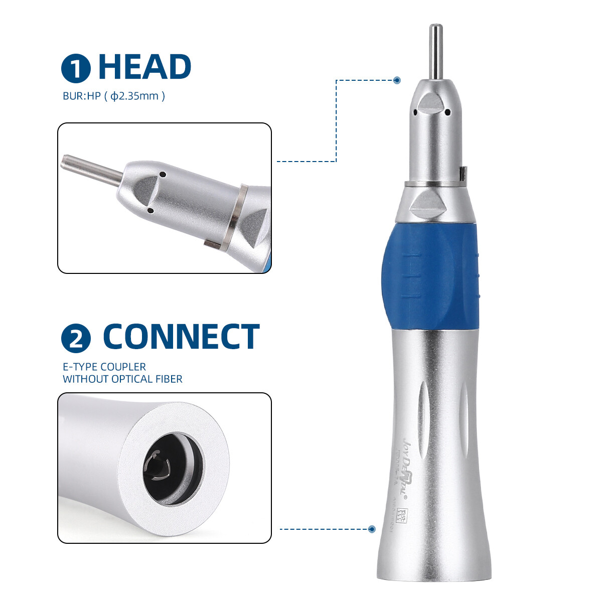 Dental PANA MAX High and Low Speed Handpiece Contra Angle Air Motor 2Holes