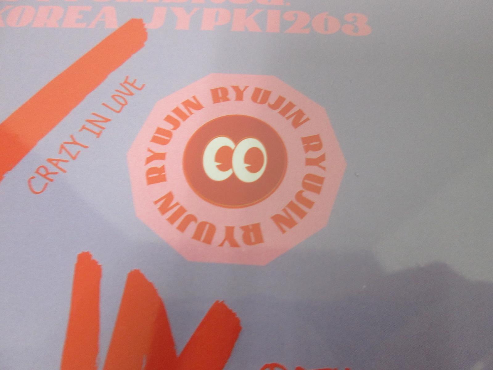 ITZY CRAZY IN LOVE RYUJIN ALBUM SEALED