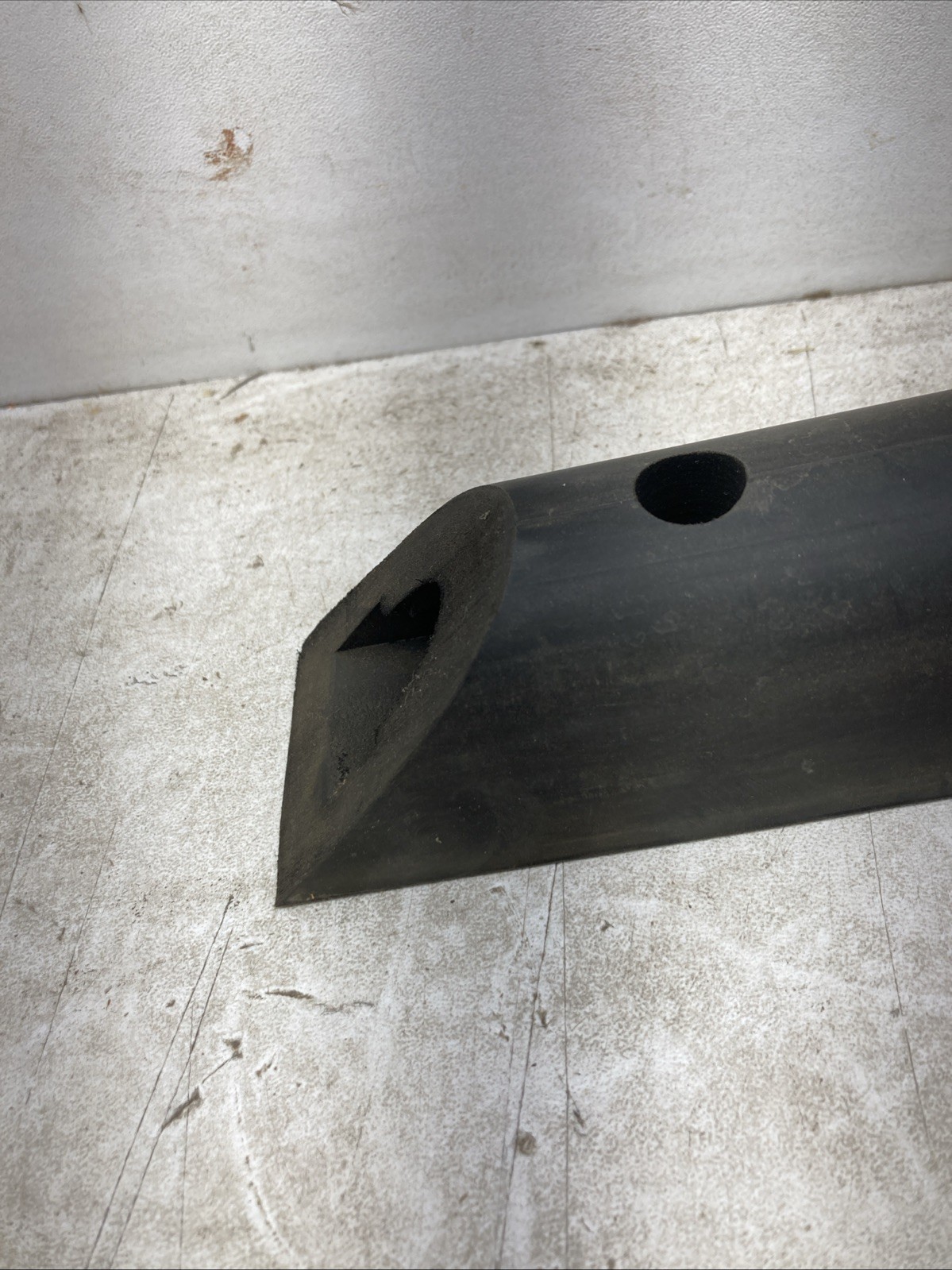 30” Rubber Bumper Dock w/ 45 Degree Angle On Ends 20510672 (New Old Stock)