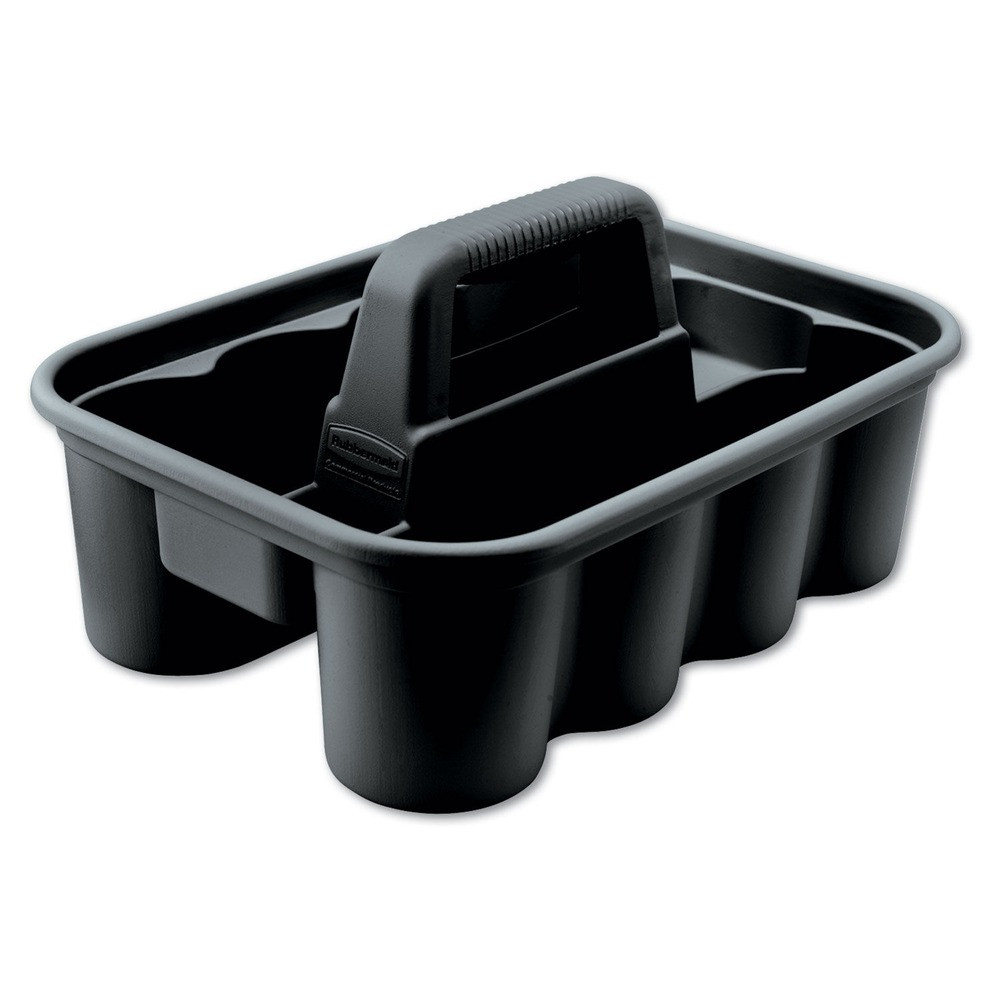 Rubbermaid Commercial 315488BLA 15″ x 7.4″ 8-Comp. Carry Caddy – Black New