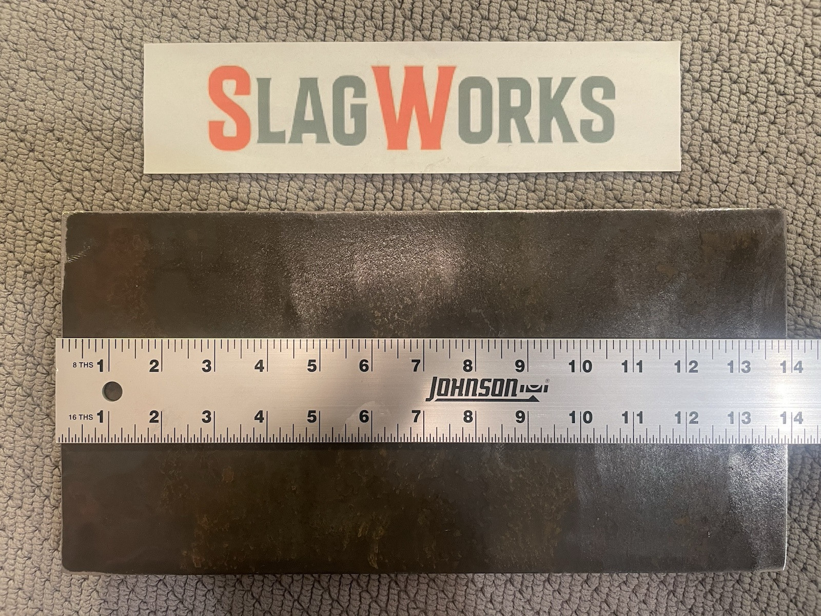 3/8x8x14 inch steel plate 8”x14” A36 Hot Roll Flat .375″ Thick