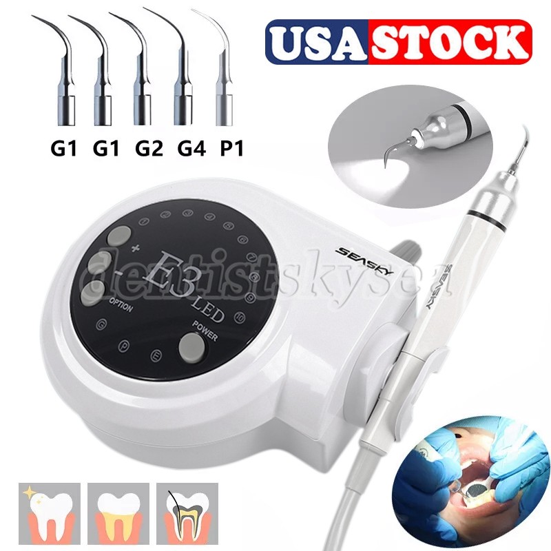 Dental Digital Control Ultrasonic Scaler with LED Detachable Handpiece VRN-A8