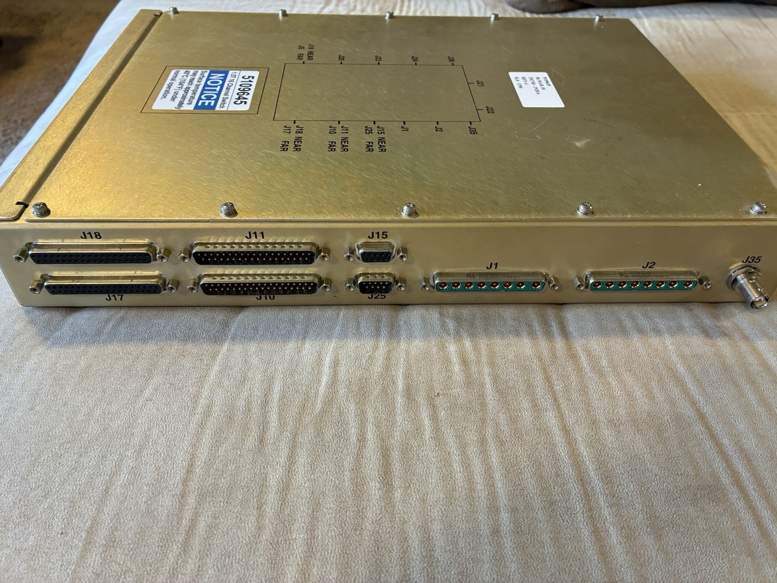 1.5T GE Signa MRI 16ch Switch 5109645 12x 15x 16x 23x