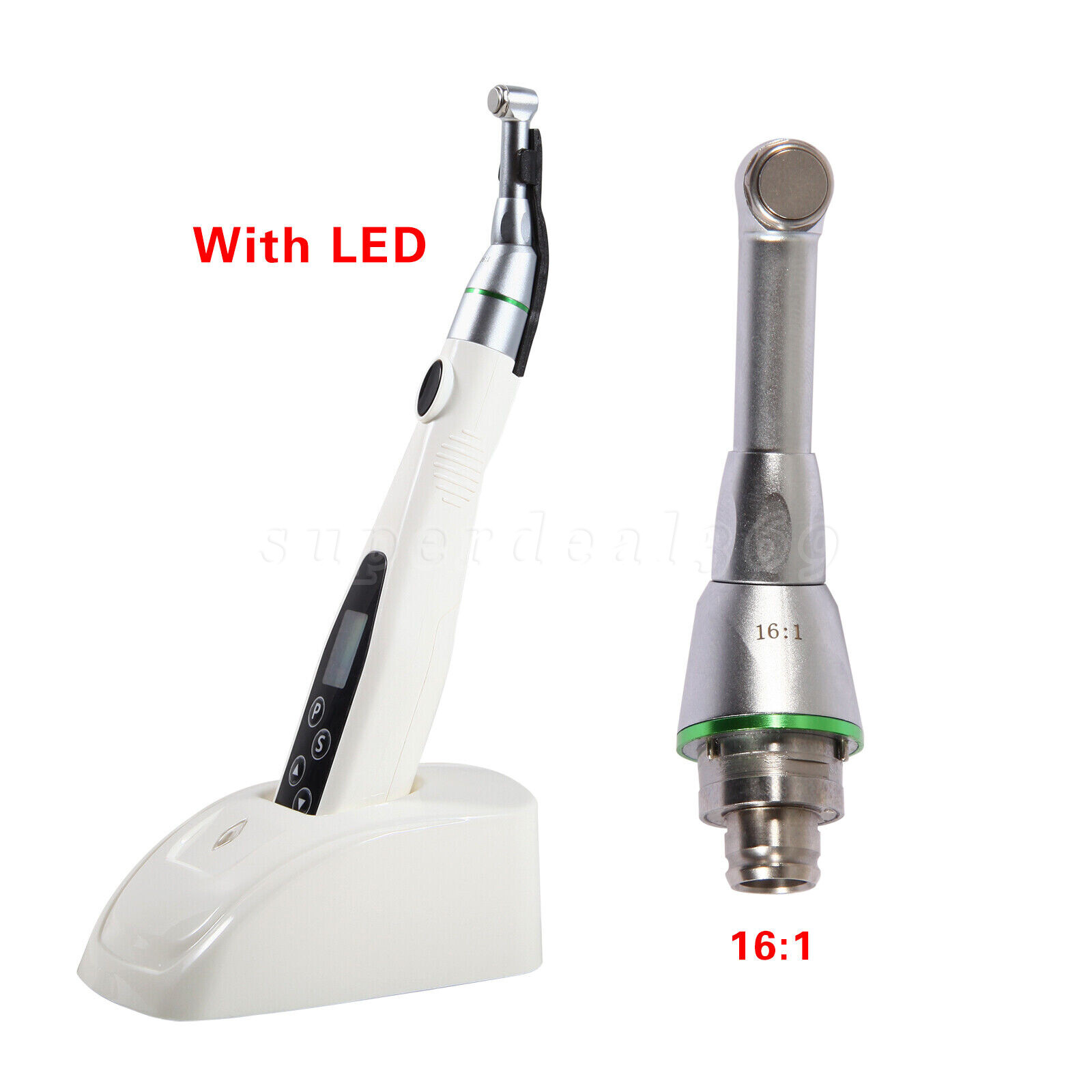 Dental Wireless LED Endo Motor Root Canal Treatment 16:1​ Contra Angle head po