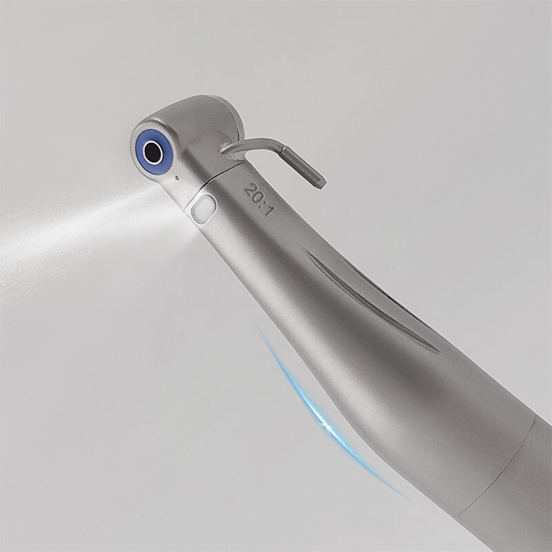 20:1 LED Low Speed Handpiece Dental Turbine Fiber Optic Dental Against Handpiece