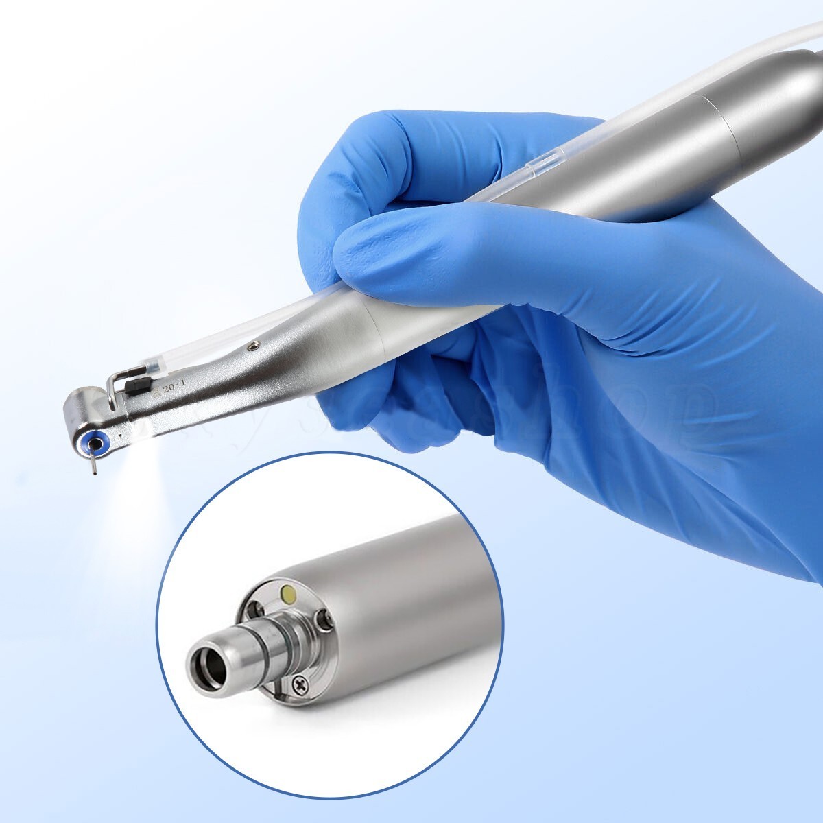 Dental Implant Motor System Brushless Surgical Motor / 20:1 1:5 LED Contra Angle