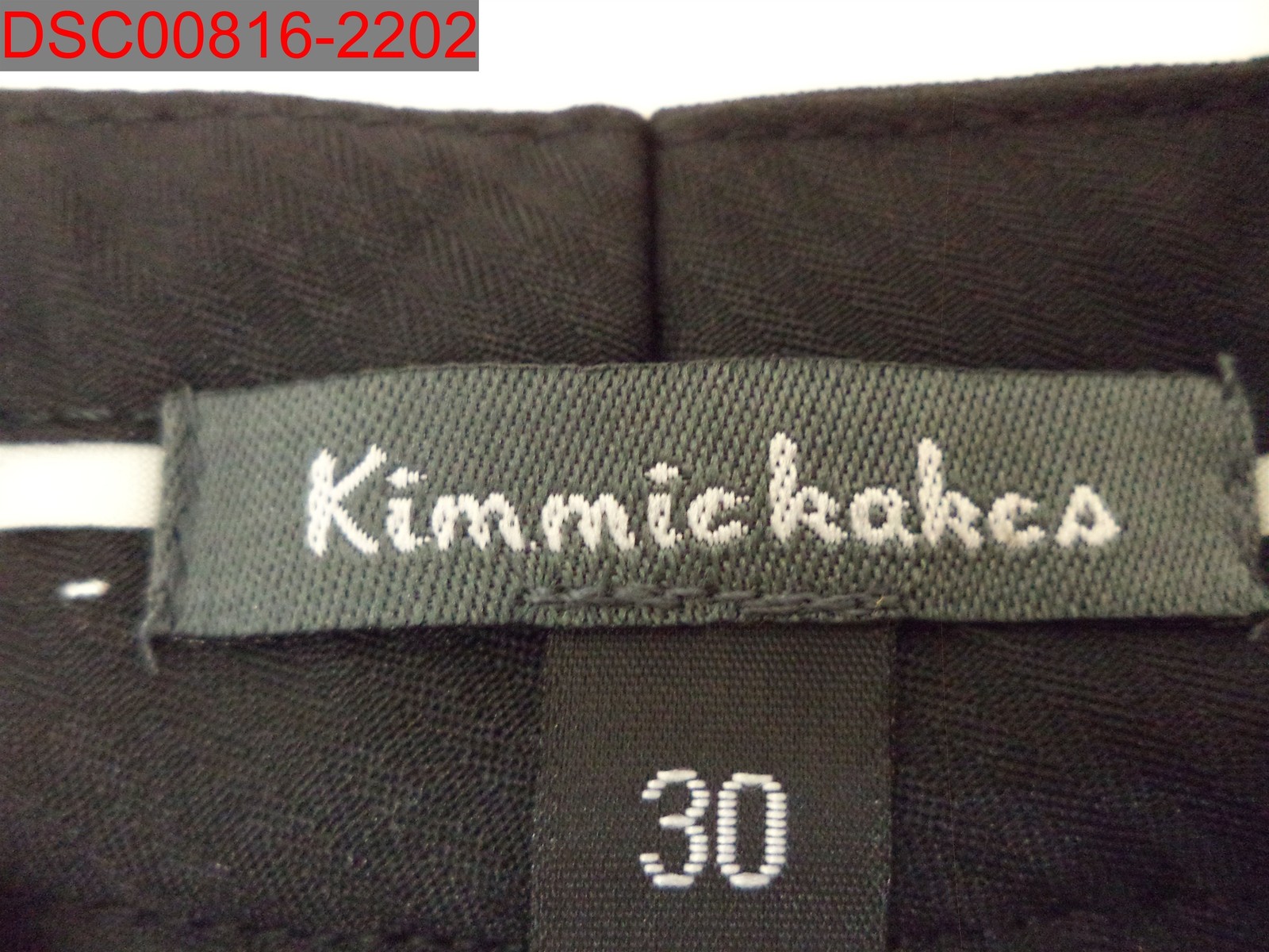 NWOT – Kimmykakes Unisex Adult Black Pants, Size 30
