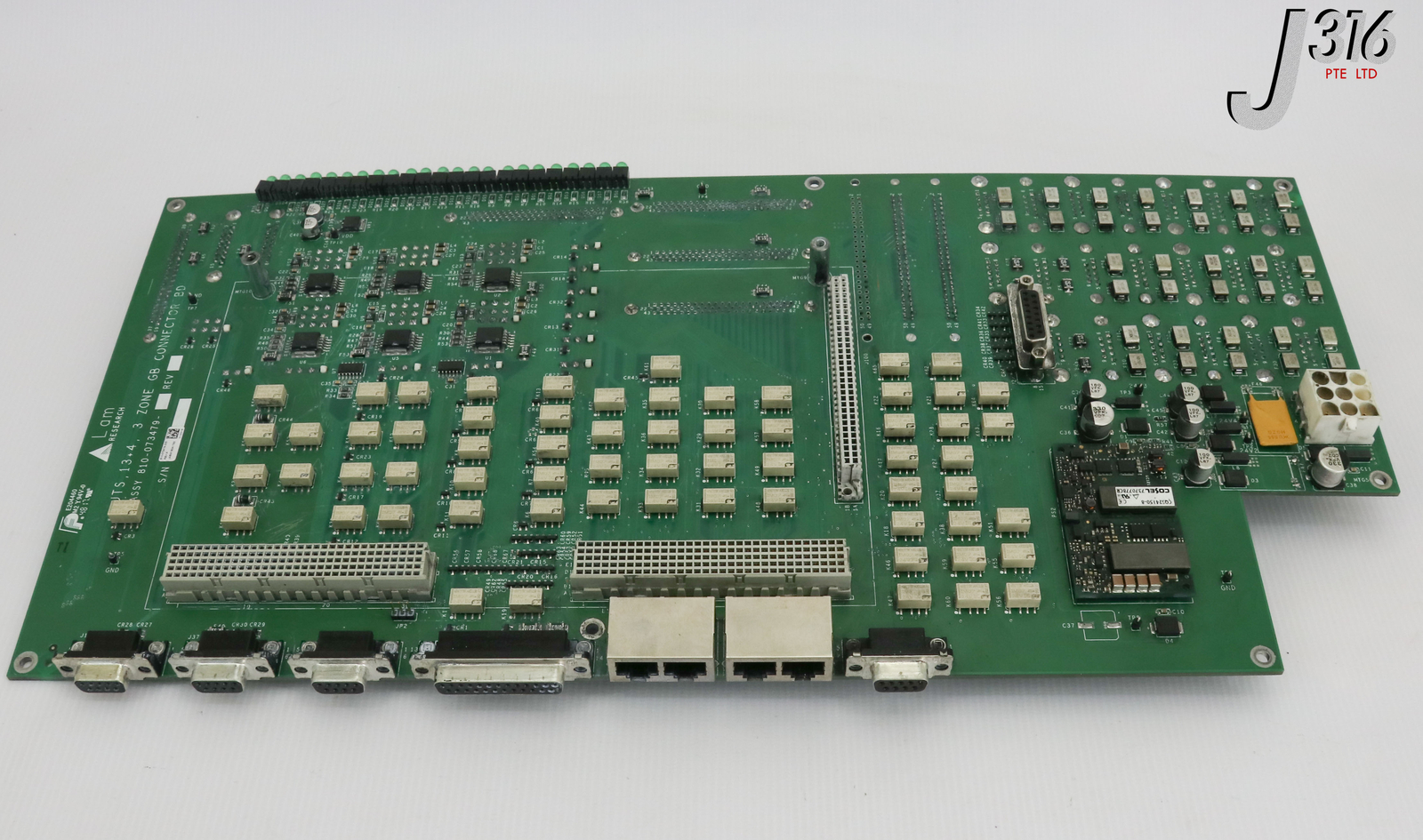 18461 LAM RESEARCH PCB JTS 13+4 3 ZONE GB CONNECTOR 810-073479-205
