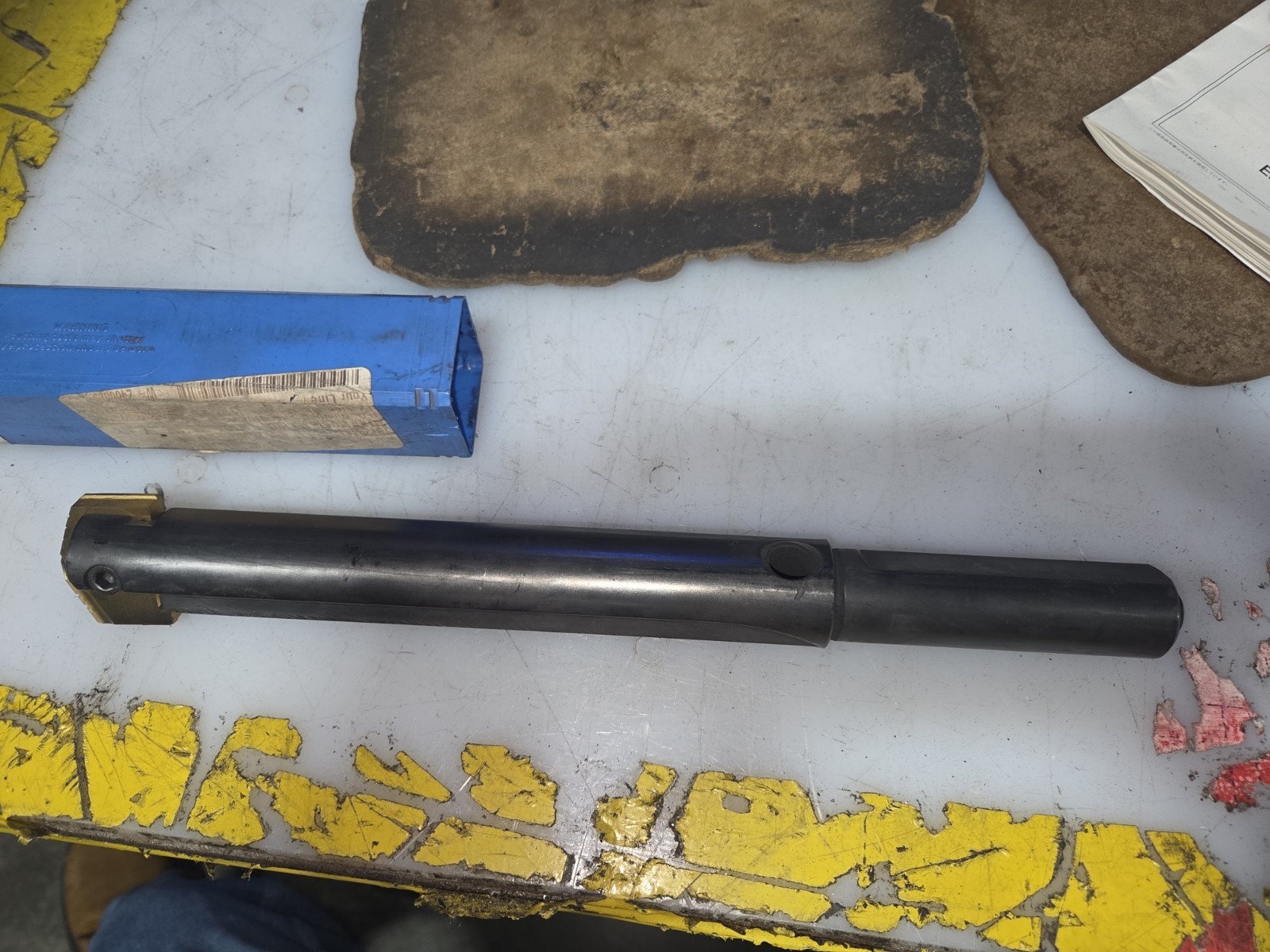 Spade Drill: 1-1/4 to 1-3/4″ Dia, 8-1/8″ Max Depth, Straight Flute