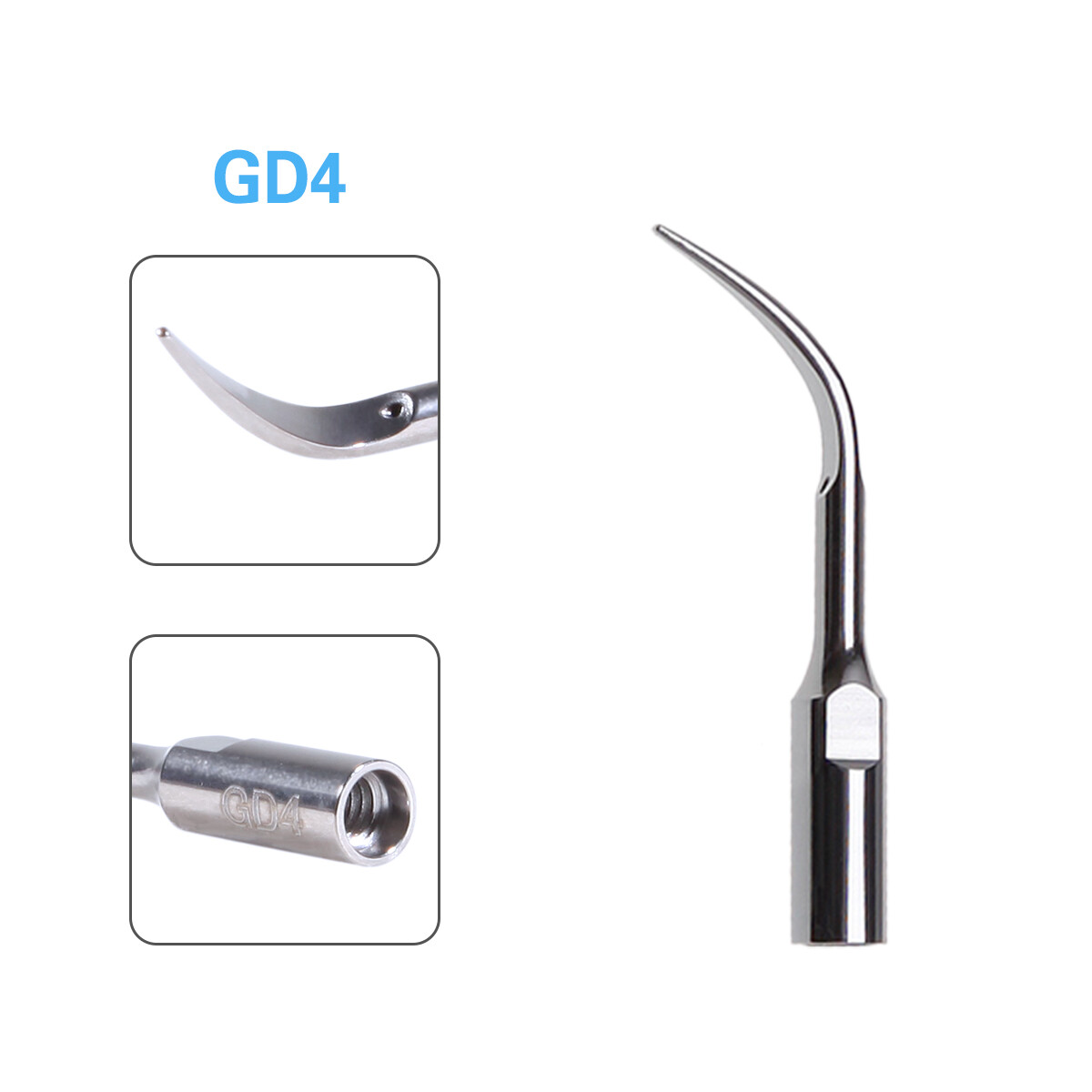 10* Dental Ultrasonic Piezo Scaler Tips Fit DTE SATELEC Cavitron Handpiece GD4