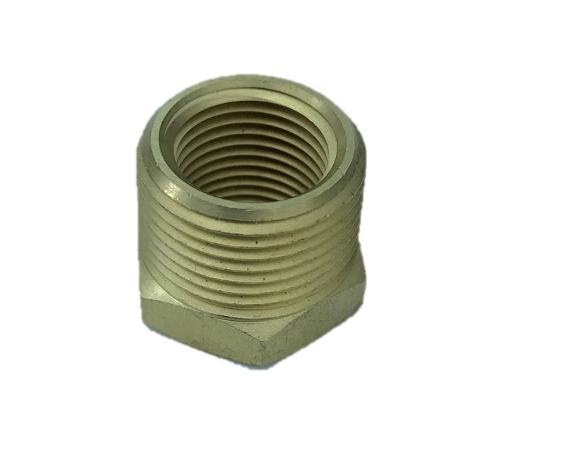 3/4″ NPT to 1/2″ Pipe Bushing Adapter Convert 1/2 Male to 3/4 Male Solid Brass