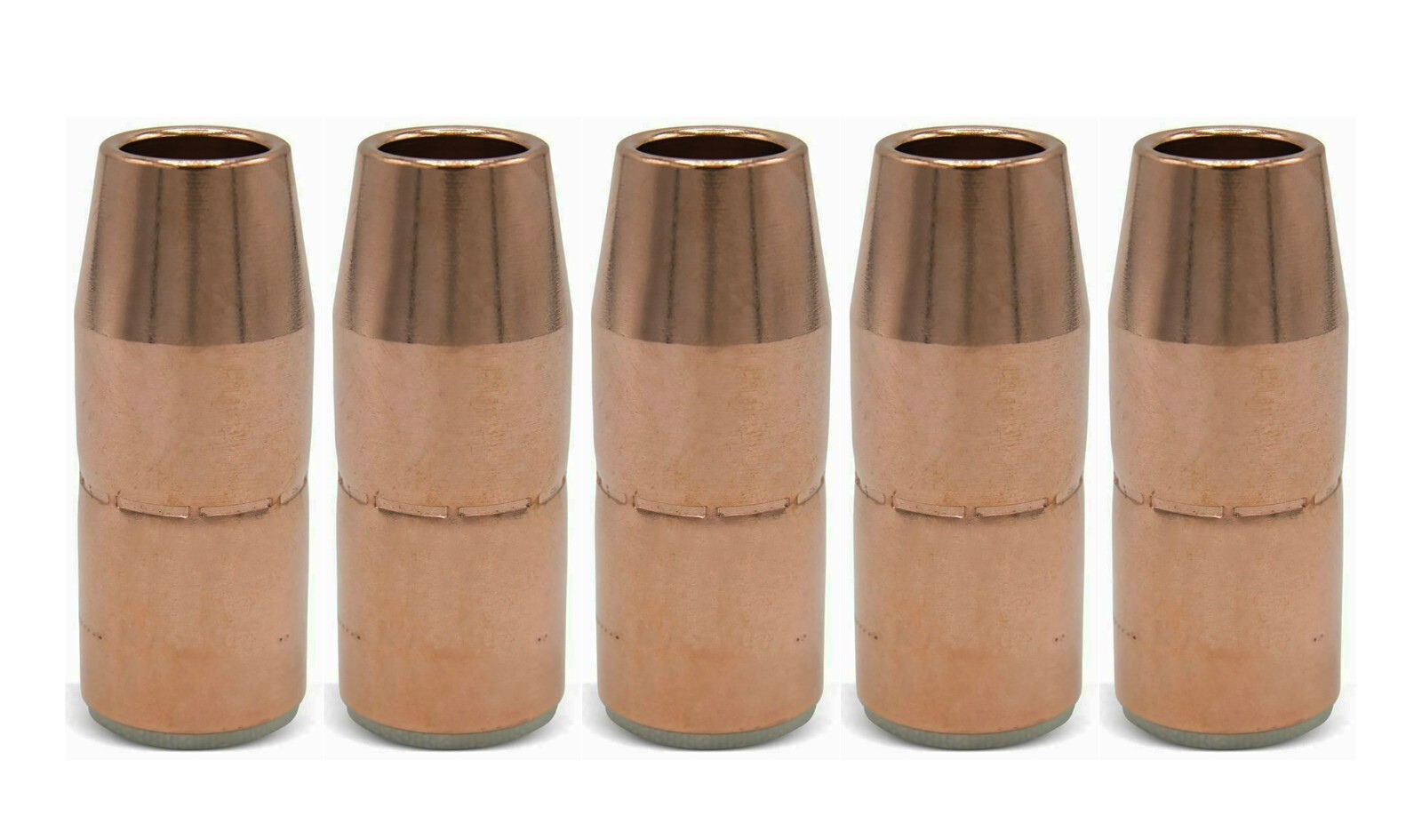 5-PK N-A5818C Nozzle For Miller AccuLock S Large 5/8 Bore 1/8 Recess For D-MA250