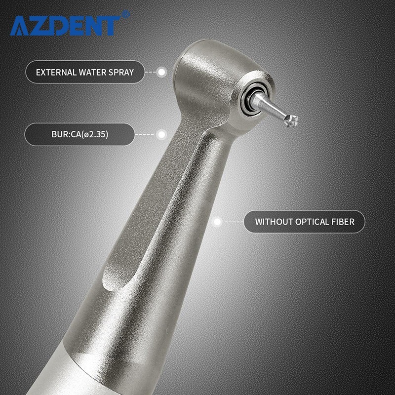 Joydental Dental Low Slow Speed Handpiece Contra Angle Straight Air Motor 2 Hole