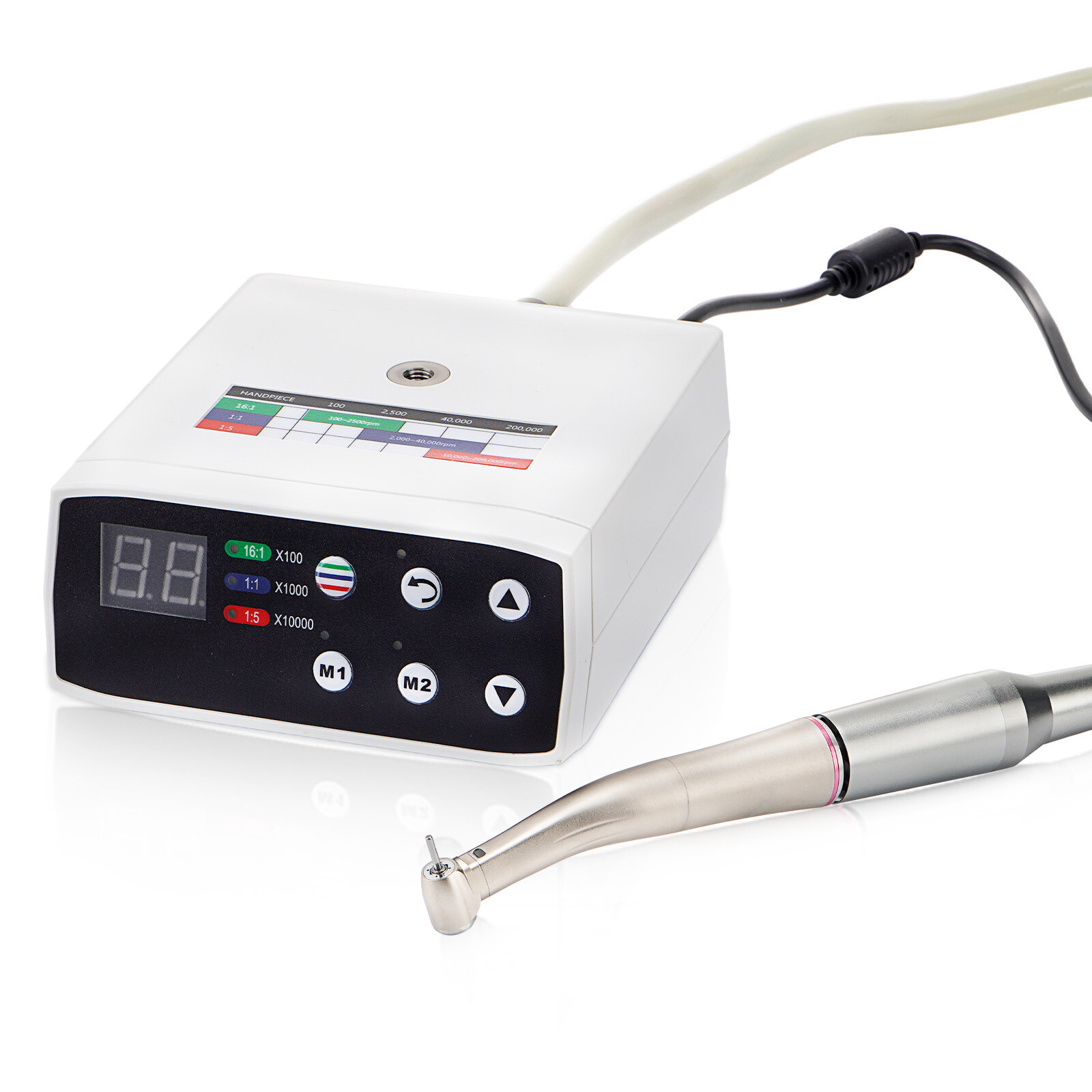 US Dental Brushless LED Electric Micro Motor 1:1/1:5 Increasing Dental Handpiece