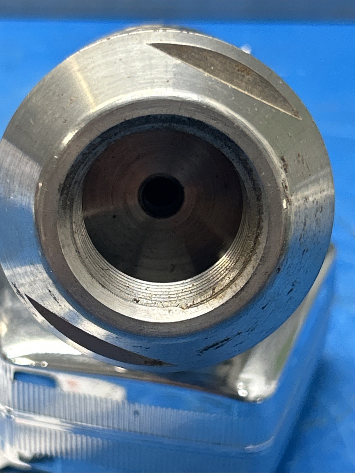 Single Axis Rotating Spray Ball A Type Of Industrial Tank Cleaning Equipment S/S
