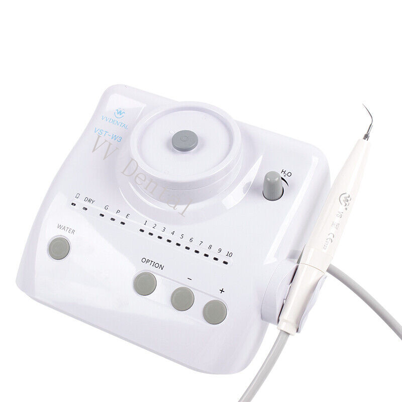Dental Ultrasonic Scaler Machine 2 Bottles Handpiece Tips Fit DTE Satelec SK-D1