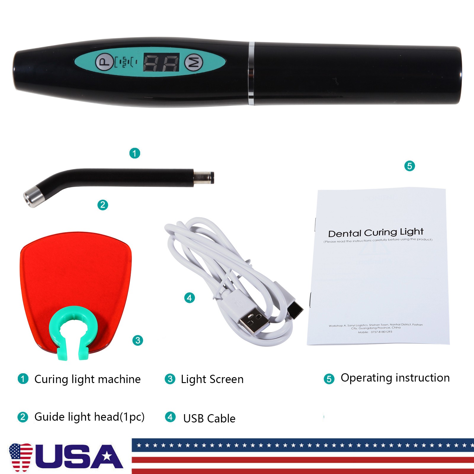 Woodpecker Style Dental Painless Oral Local Anesthesia Device anestesia Pen DE
