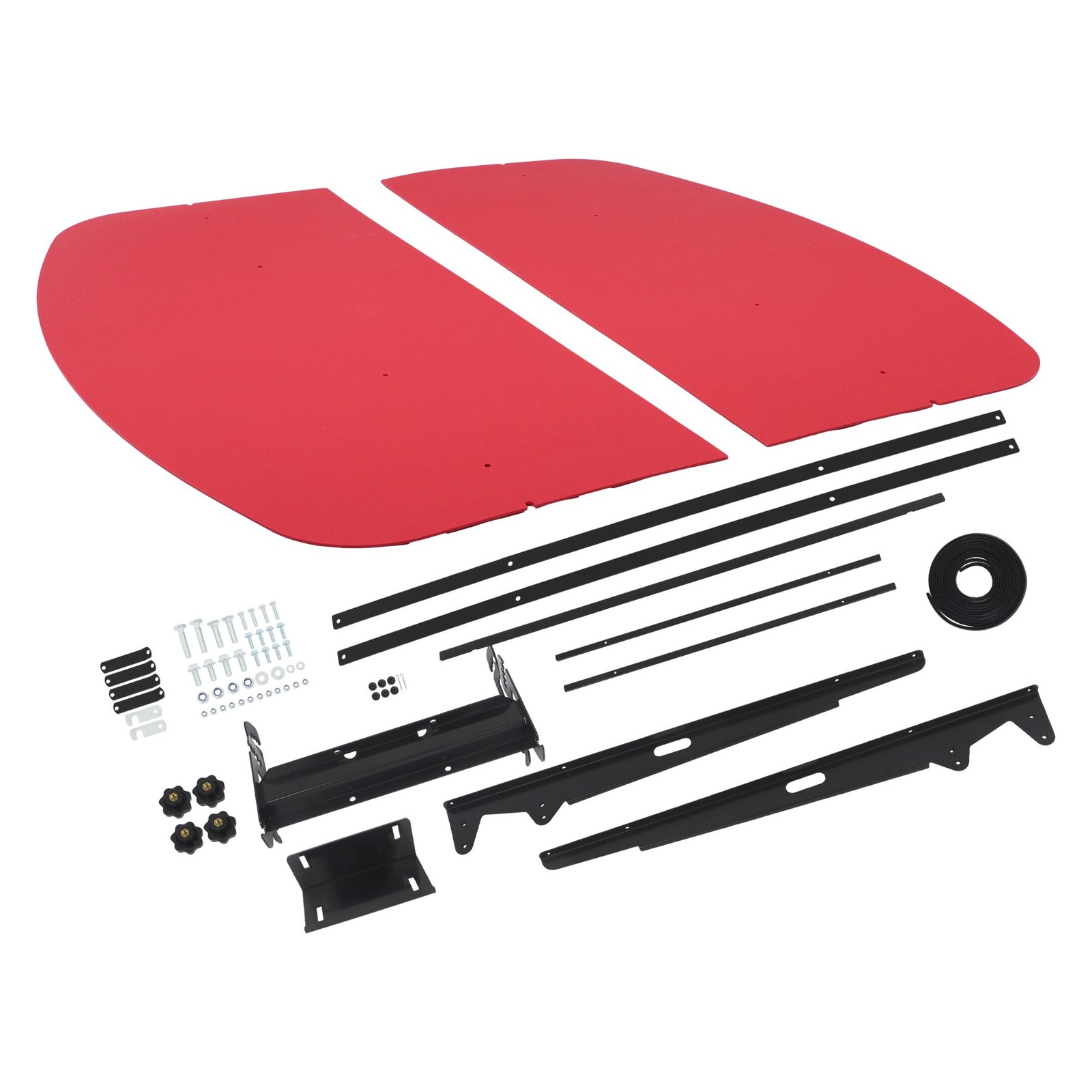 2″ x 2″ or 2″ x 3″ For Rops Canopy For Tractor and Mowers Umbrel 52″ X 52″ Red