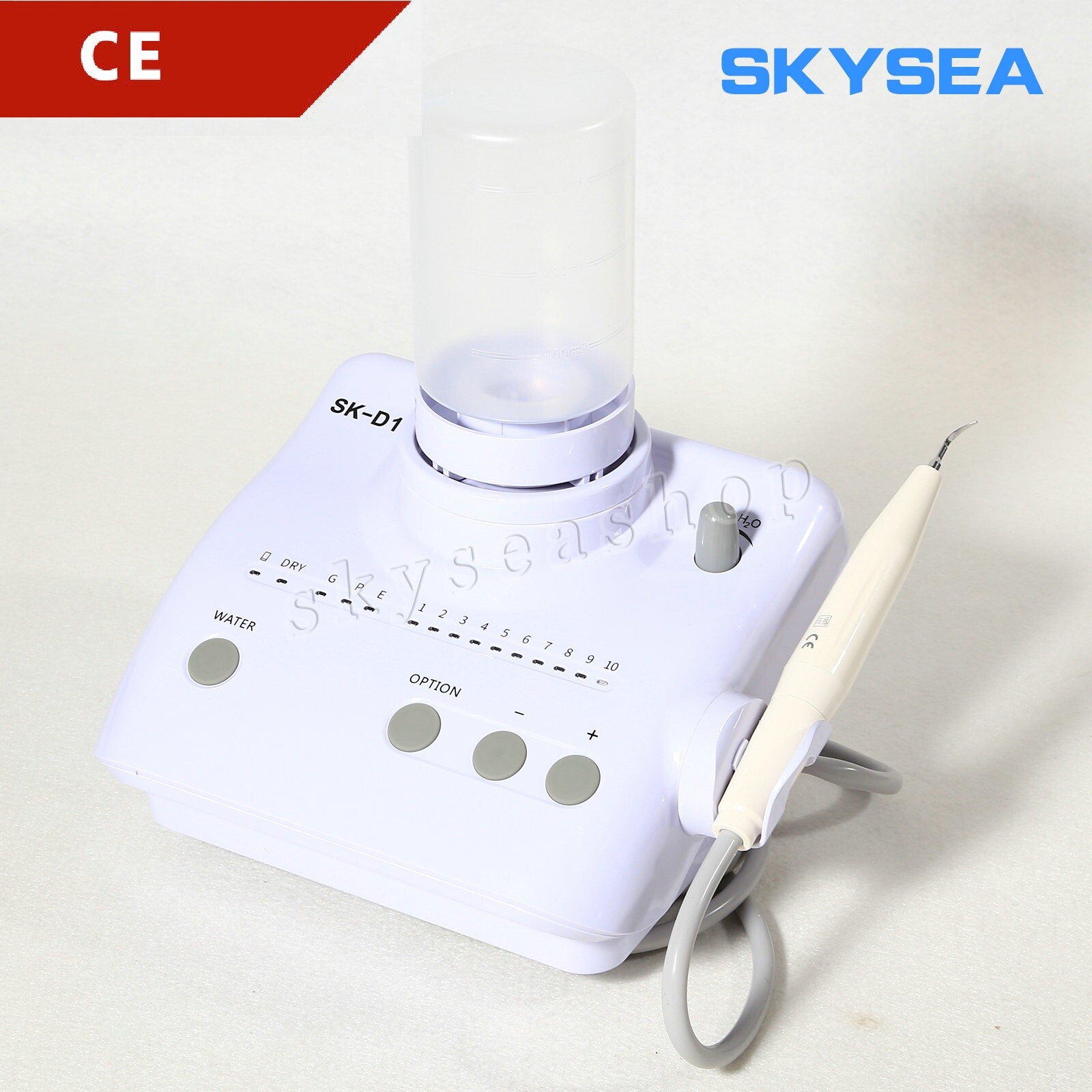 SK-D1 Dental Ultrasonic Piezo Scaler fit for SATELEC DTE Handpiece + 2 Bottles