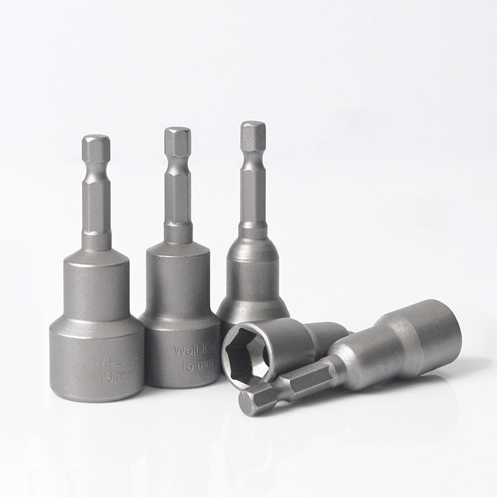 1/4″ Hex Magnetic Nut Driver Set 3 to 24mm Metric Socket Impact Drill Bits