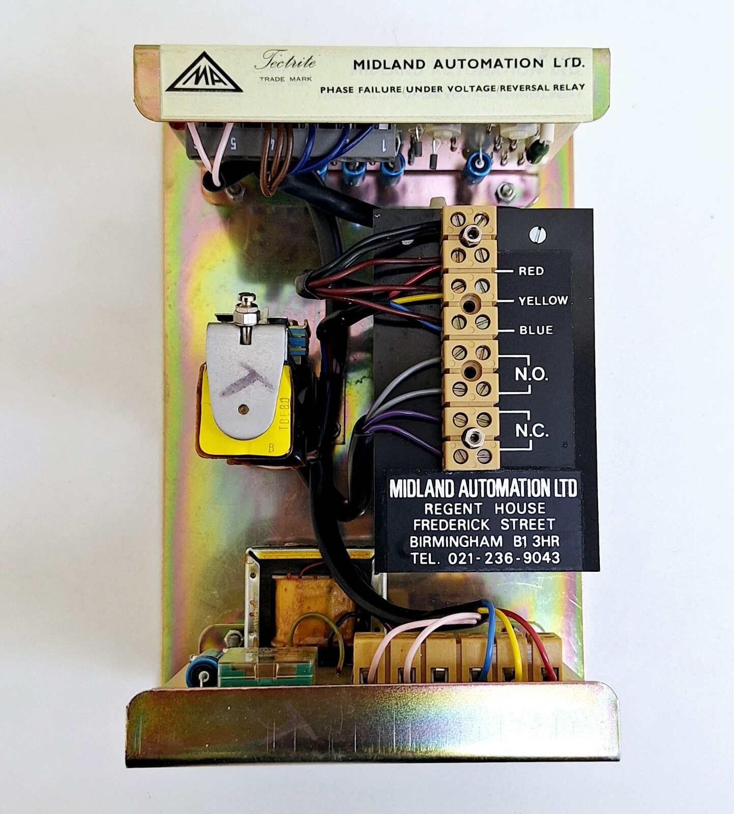 Midland Automation BEP0103 (LED) Phase Failure Undervoltage Reversal Relay