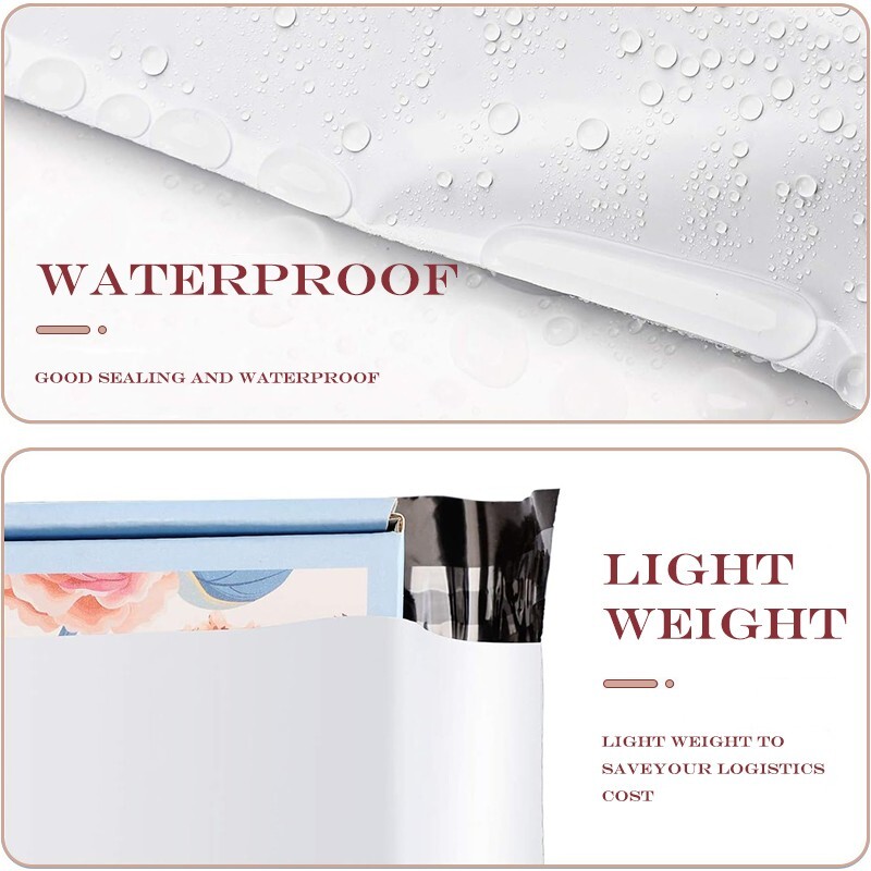24×24-inch waterproof white transport bags for clothes, packaging and returns